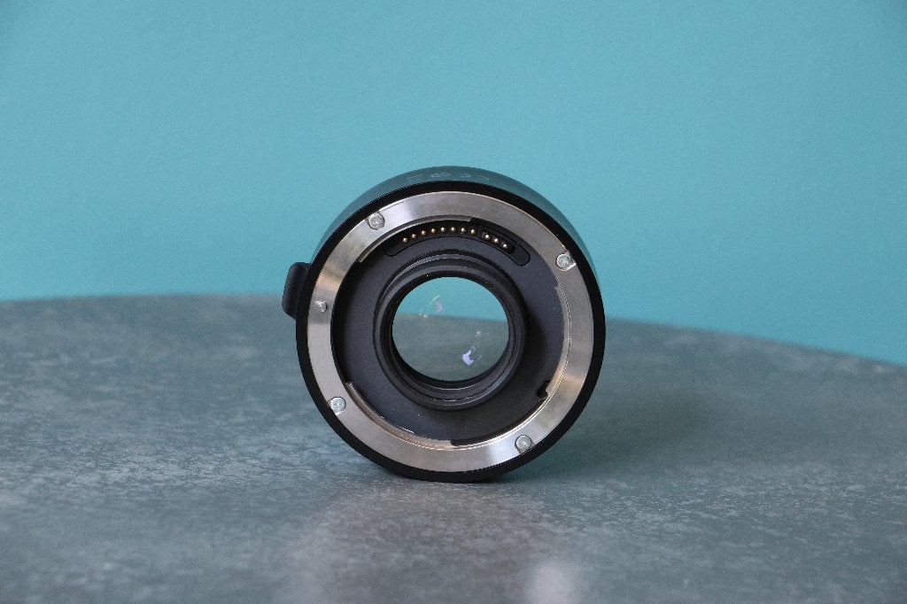 Tamron teleconverter TC14 met Canon EF vatting, Gebruikt, Beschermhoes/tas, Ophalen of Verzenden, Tamron