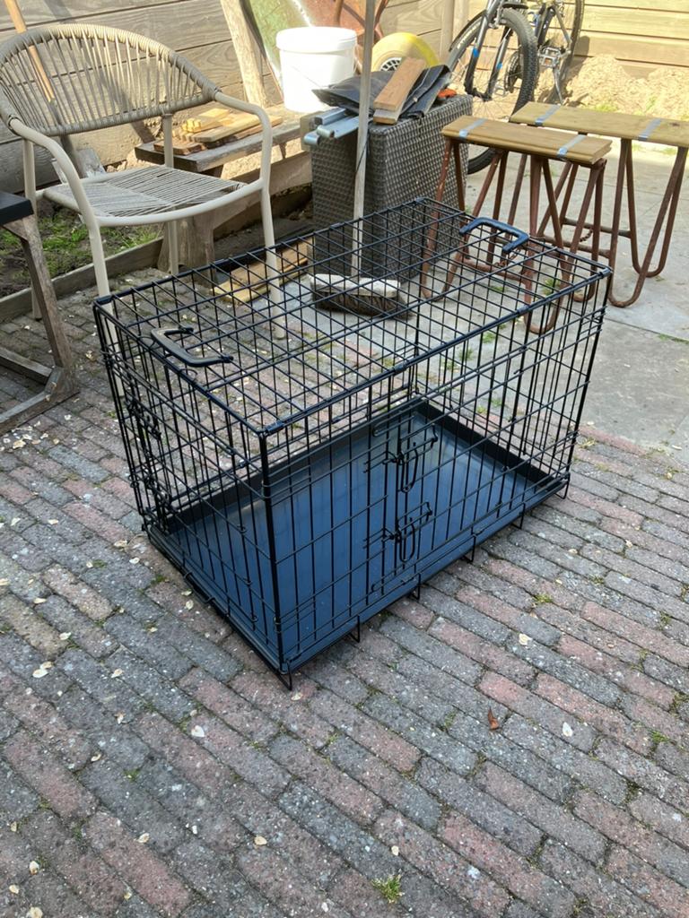 Hondenbench te koop 2x, Ophalen, Gebruikt