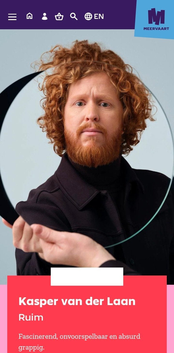 2 kaarten Kasper van der Laan,Meervaart Amsterdam 21-jan-27, Tickets en Kaartjes, Theater | Cabaret en Komedie, Twee personen