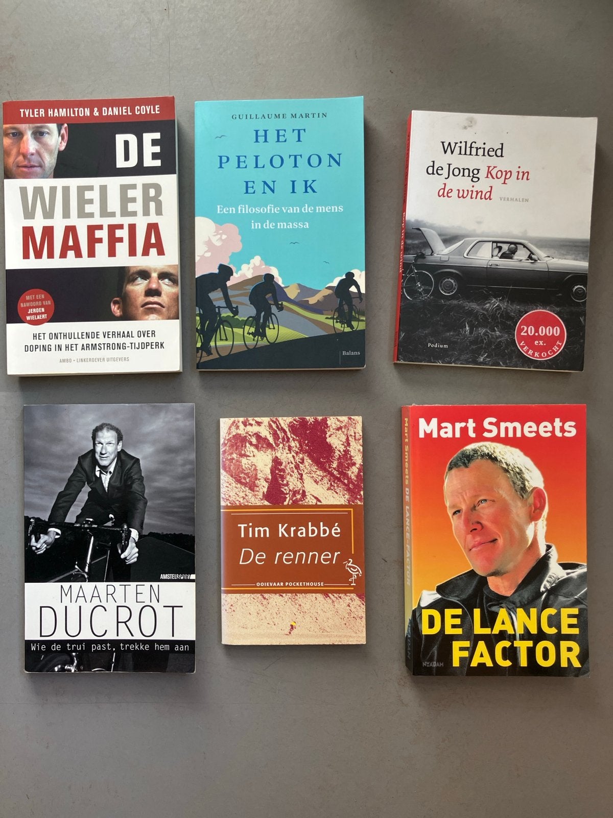 Boeken over wielrennen / wielersport, Ophalen of Verzenden, Gelezen, Lopen en Fietsen