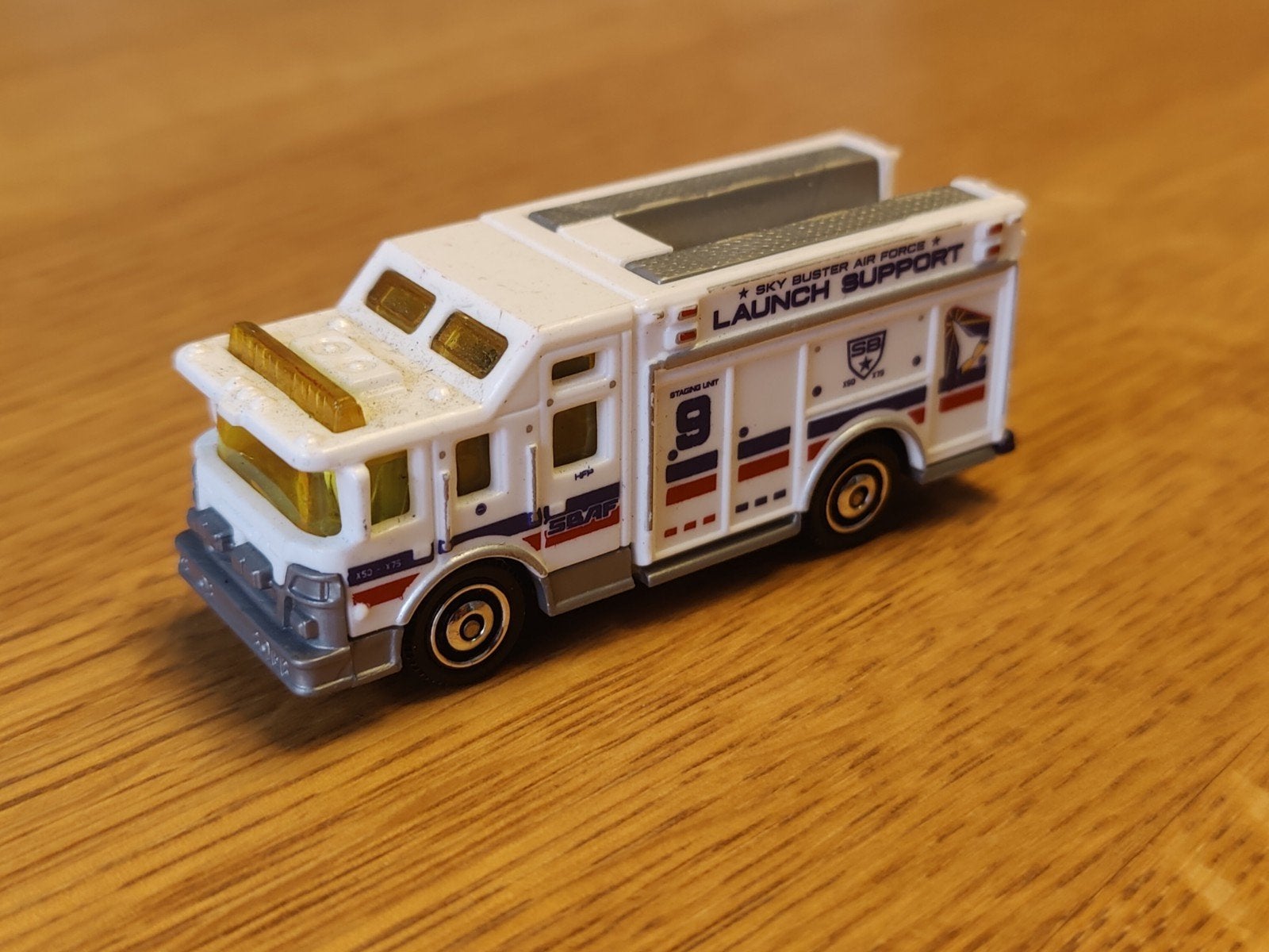 Matchbox Hazard Squad Air Force Launch Support, Ophalen of Verzenden, Zo goed als nieuw, Auto
