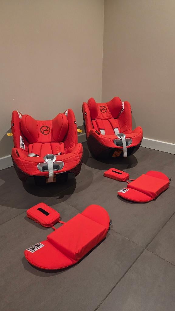 Cybex Sirona Z I-size & Base Z (2x), Gebruikt, 0 t/m 18 kg, Isofix, Verstelbare rugleuning