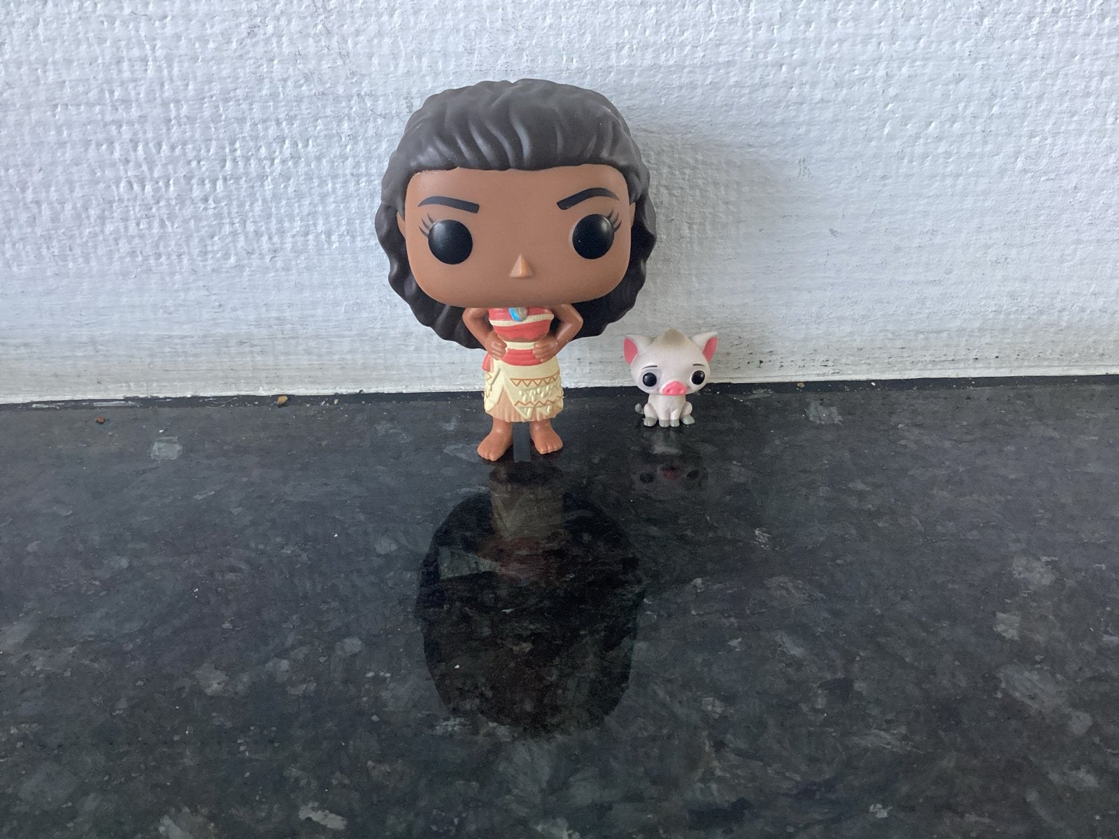 Funko Pop! Vaiana met Pua - Disney Moana, Ophalen of Verzenden, Zo goed als nieuw, Jongen of Meisje