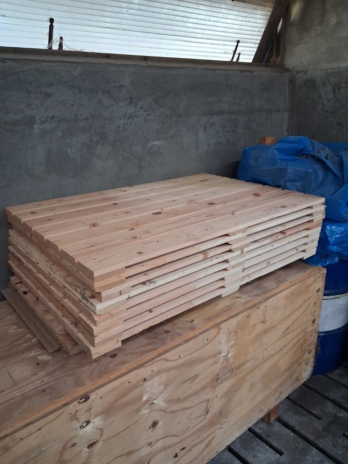 Vlonders nieuw, Ophalen, Gebruikt, Minder dan 25 mm, Plank