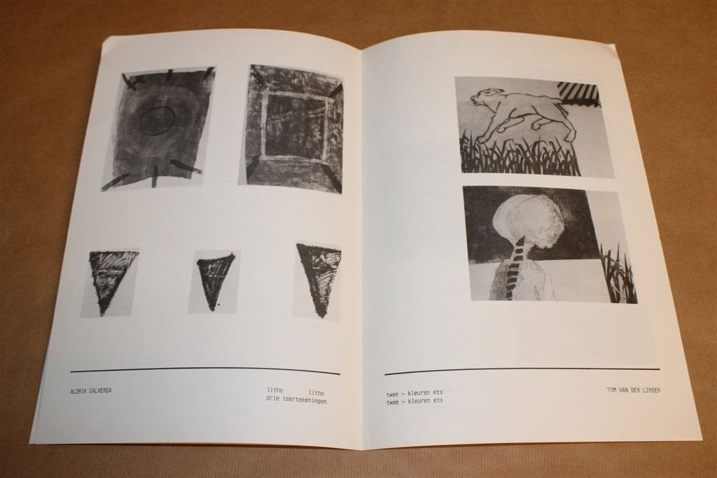 Brochure Grafies Kollektief. 4 kunstenaars., Boeken, Ophalen of Verzenden, Gelezen