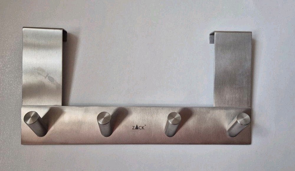 Nieuwe Zack deurkapstok - RVS, Huis en Inrichting, Woonaccessoires | Kapstokken, Wandkapstok, Nieuw, Ophalen of Verzenden, Minder dan 100 cm