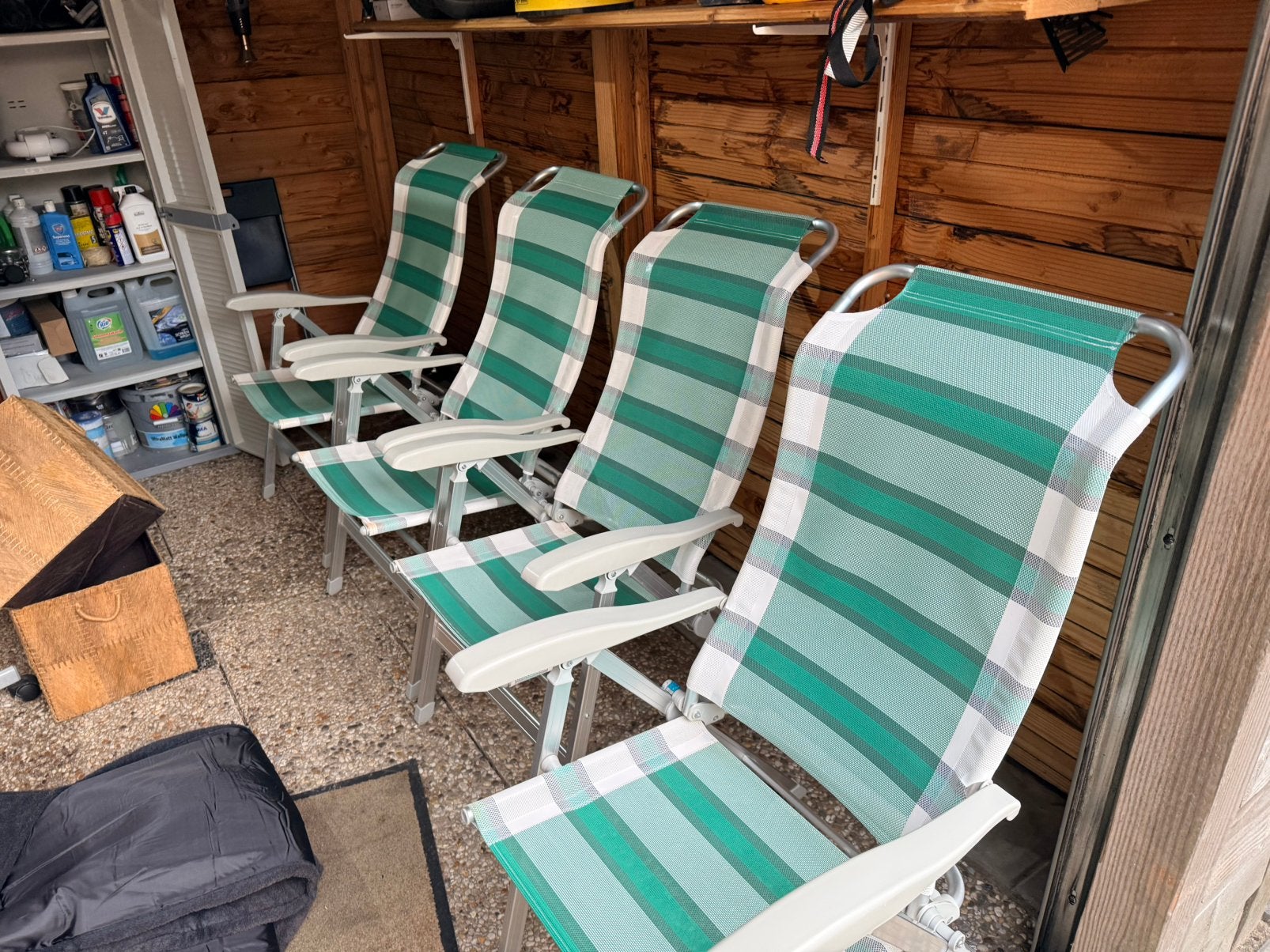 Tuinstoelen, Ophalen, Zo goed als nieuw, Campingstoel