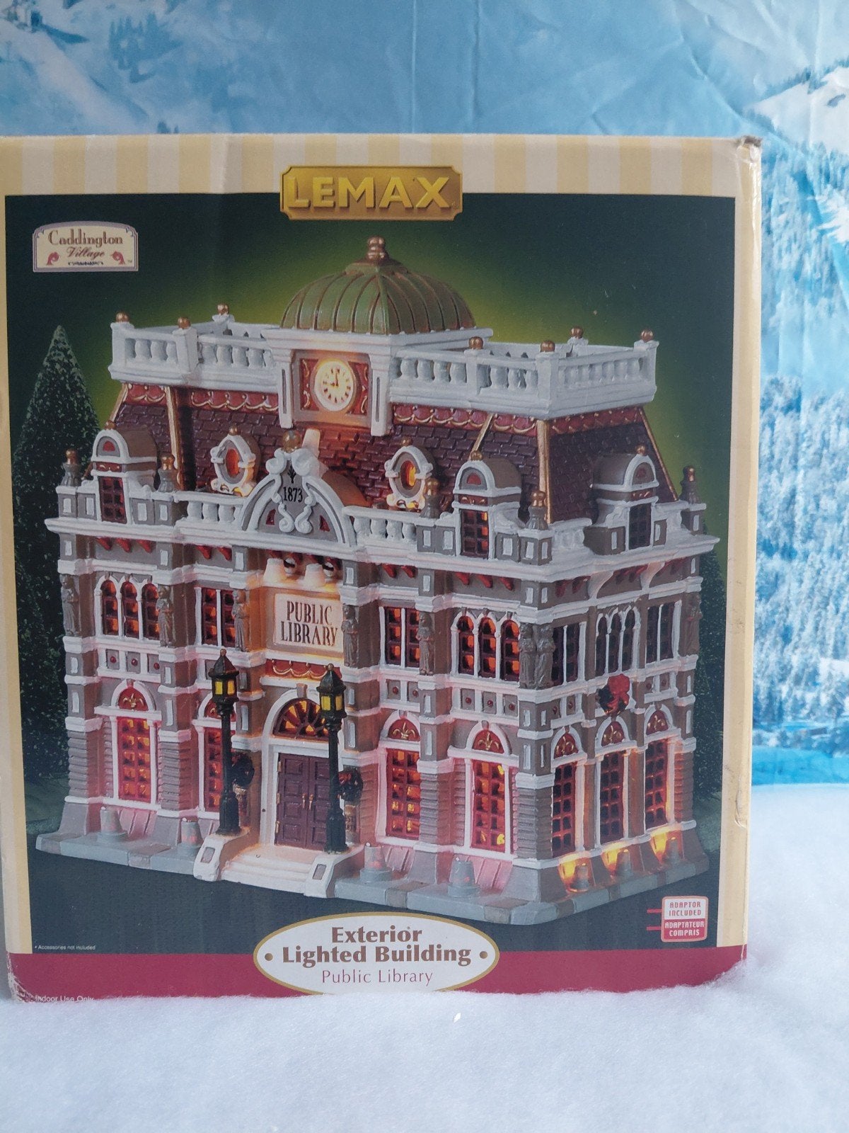 Lemax Public Library, Diversen, Kerst, Ophalen of Verzenden, Gebruikt