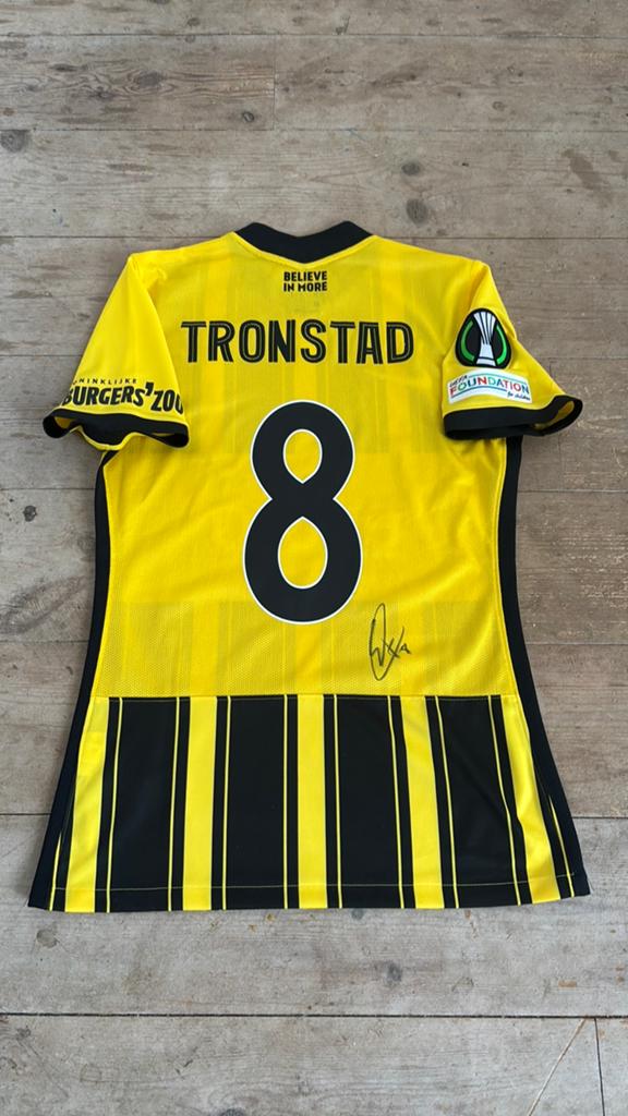 Matchworn Vitesse shirt, Verzamelen, Ophalen of Verzenden, Zo goed als nieuw, Vitesse, Shirt