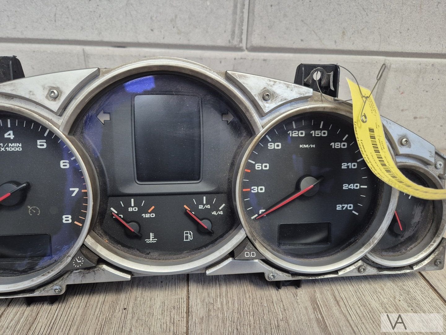 Tellerklok teller voor Porsche Cayenne 4.5 s 2002 - 2007, Auto-onderdelen, Dashboard en Schakelaars, Gebruikt, -, -, Porsche