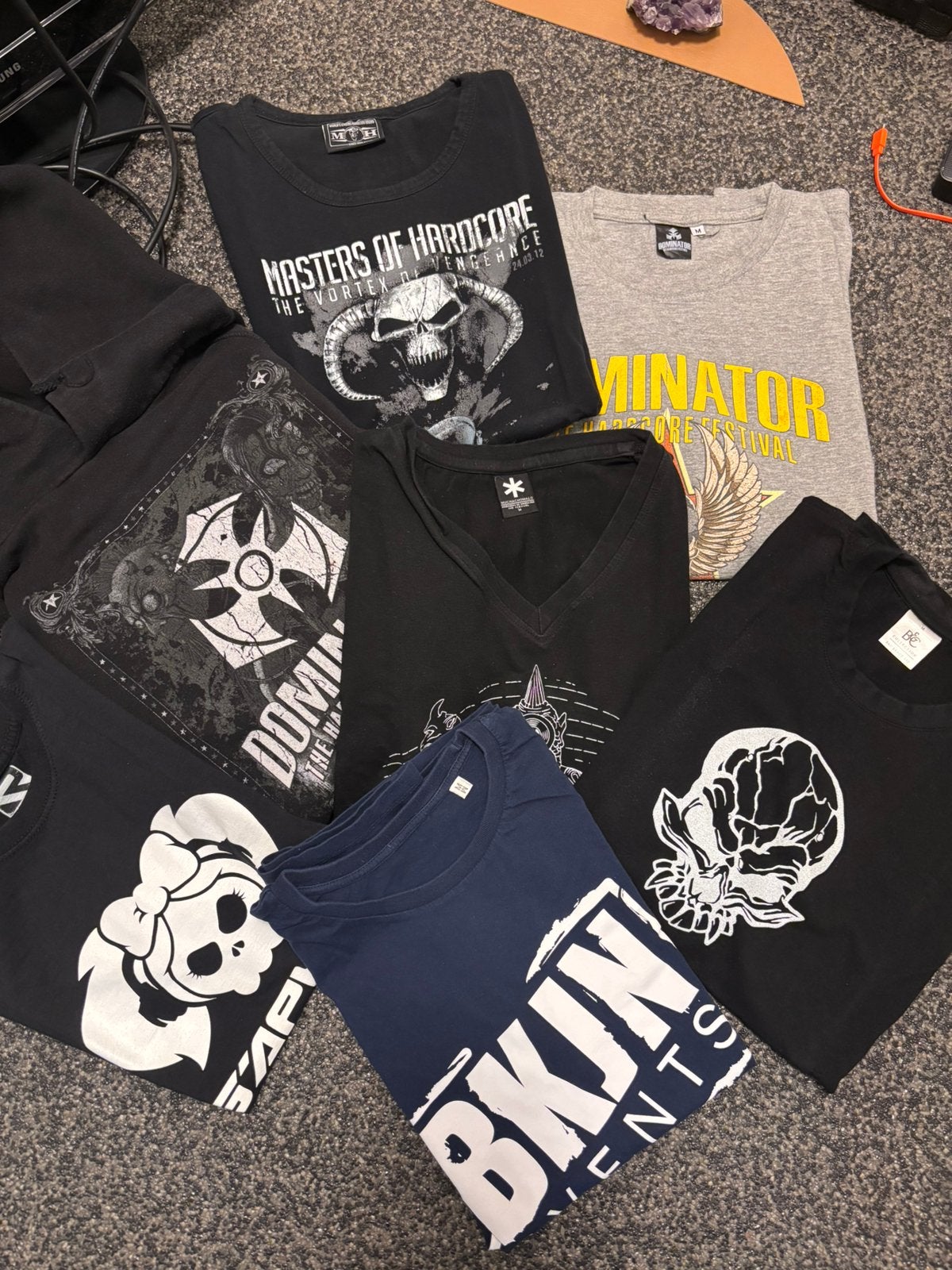 Hardcore t shirts en trui. Moh hoh dominator bkjn, Ophalen of Verzenden, Zo goed als nieuw, Zwart