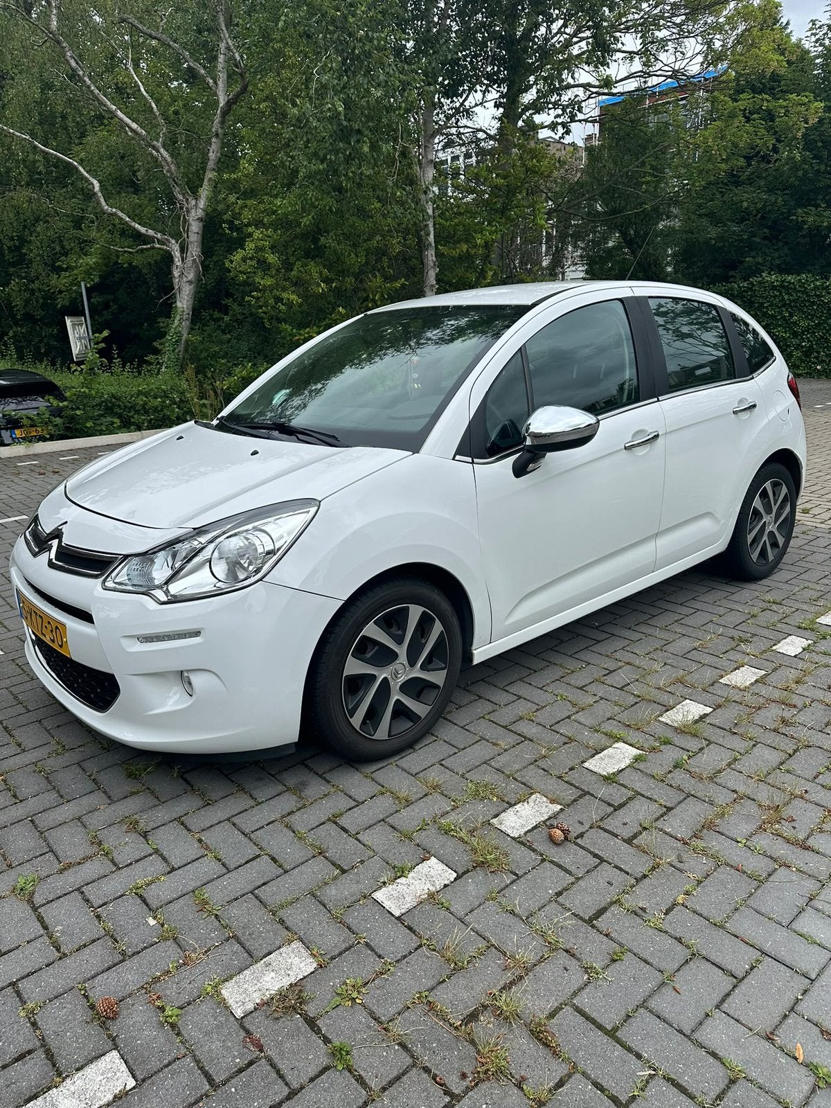 Citroën C3 1.0 I 50KW 2013 Wit, Auto's, Voorwielaandrijving, 450 kg, 31 €/maand, 948 kg