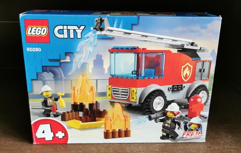 Lego City Fire Ladder Truck 60280, Kinderen en Baby's, Speelgoed | Duplo en Lego, Compleet, City, Lego, Ophalen of Verzenden