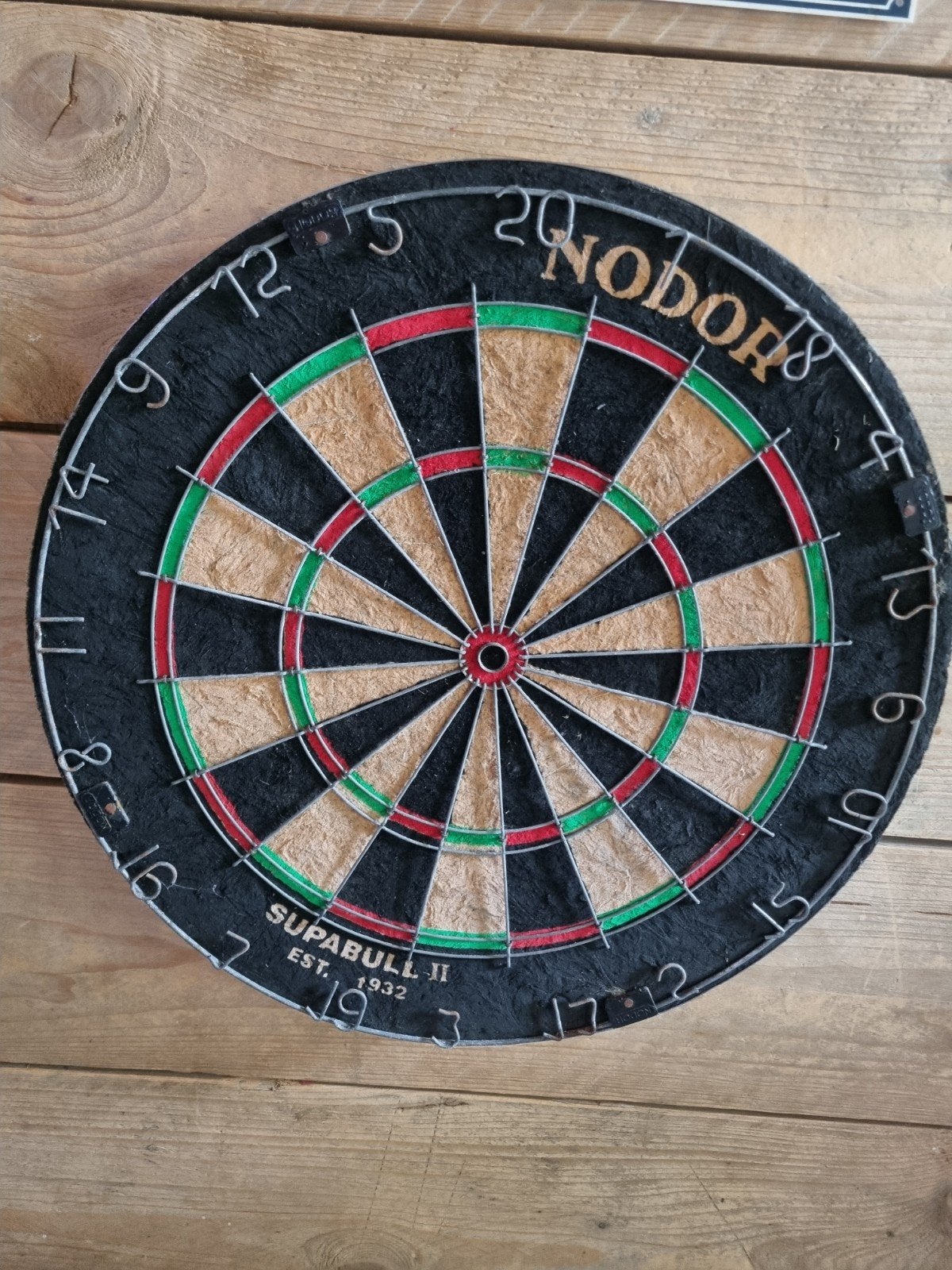Nodor Supabull II Dartbord - Gebruikt, Sport en Fitness, Darts, Ophalen of Verzenden