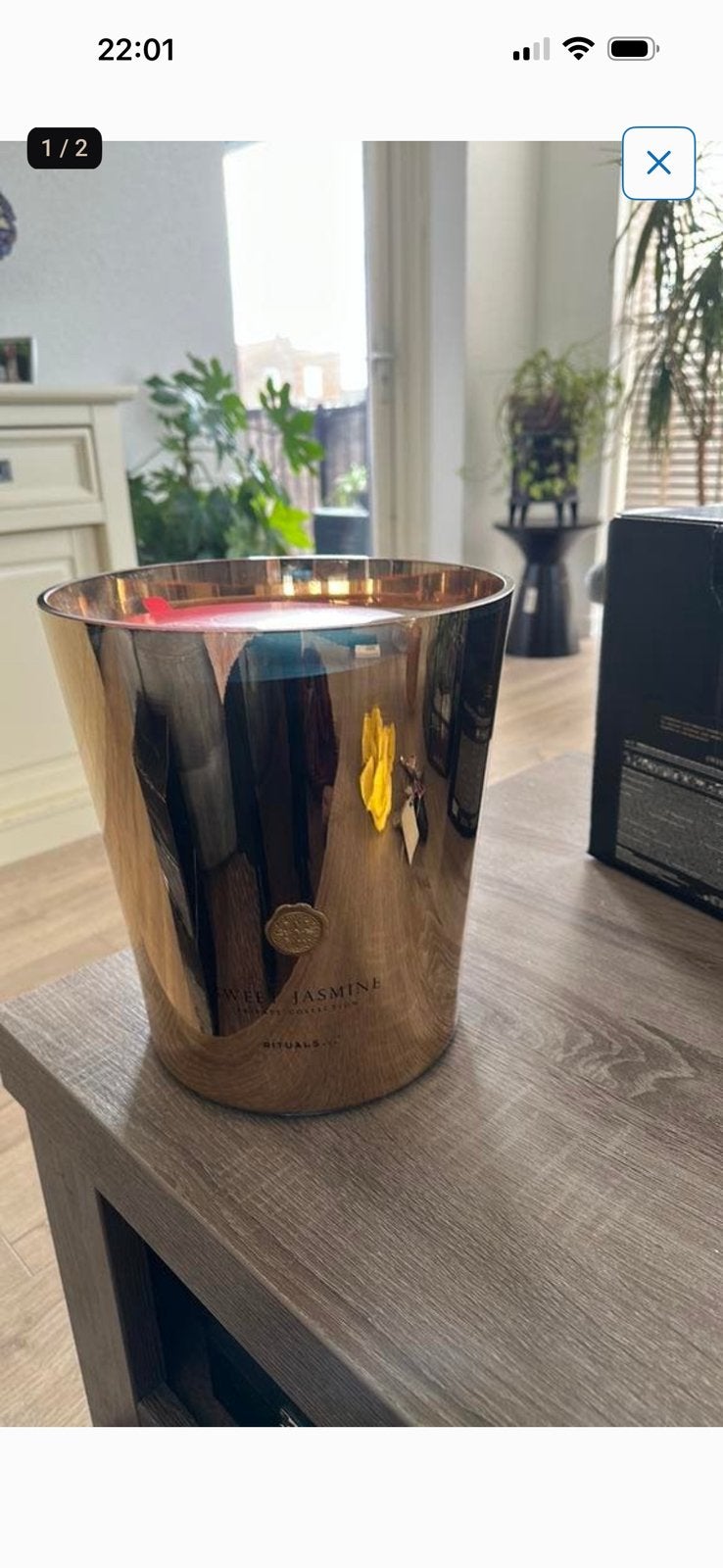 Rituals Sweet Jasmine Geurkaars 6000 gram, Ophalen of Verzenden, Nieuw, Rituals