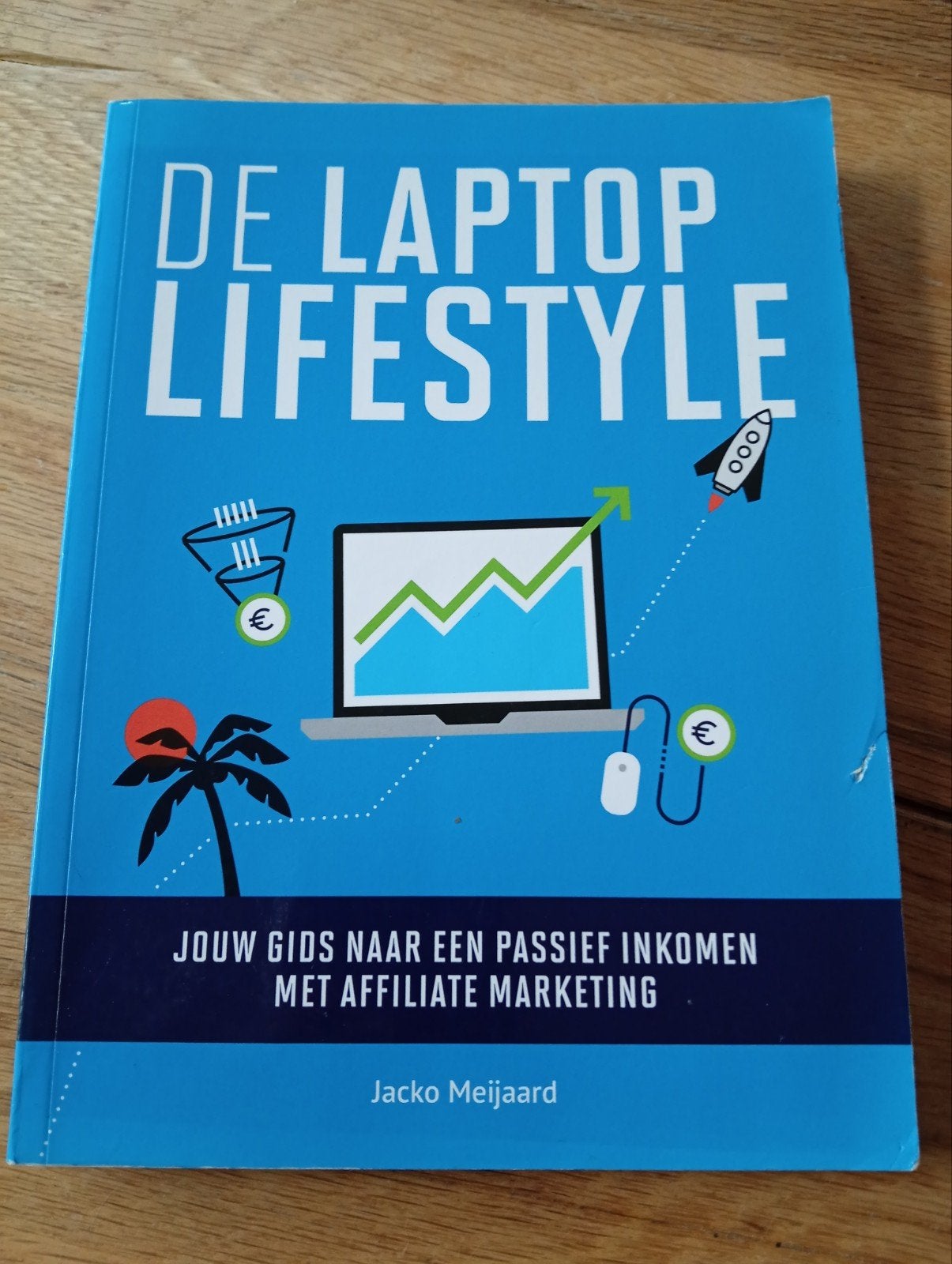 De Laptop Lifestyle: Jouw Gids naar Passief Inkomen, E-commerce en Internet, Jacko Meijaard, Ophalen of Verzenden, Zo goed als nieuw