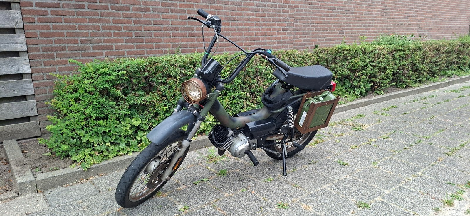 Tomos cross project, Fietsen en Brommers, Ophalen, Gebruikt, Maximaal 45 km/u, 49 cc