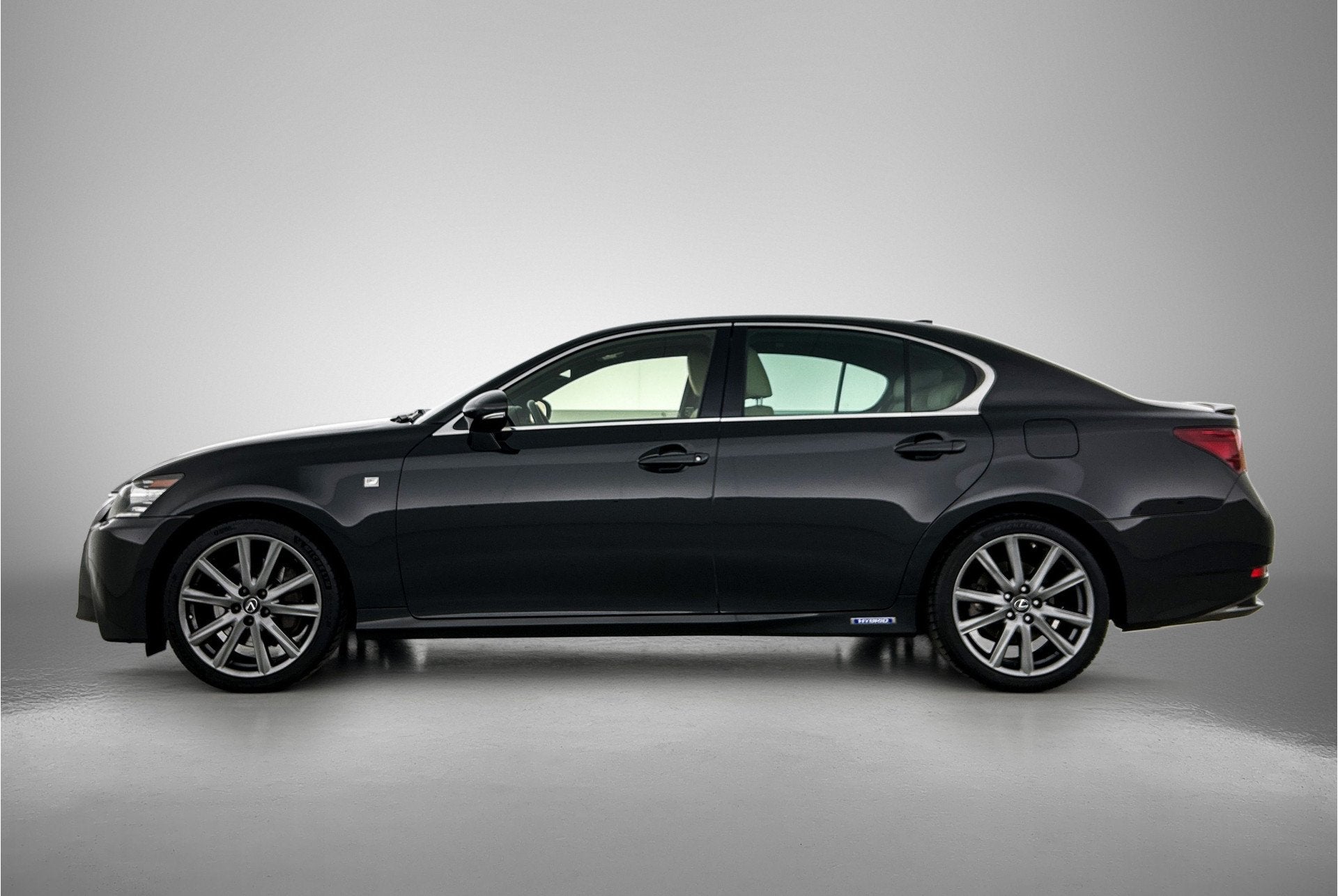 Lexus GS 300h F Sport Line | Dealer onderhouden | Lederen be, Auto's, Automaat, Achterwielaandrijving, Gebruikt, Zwart