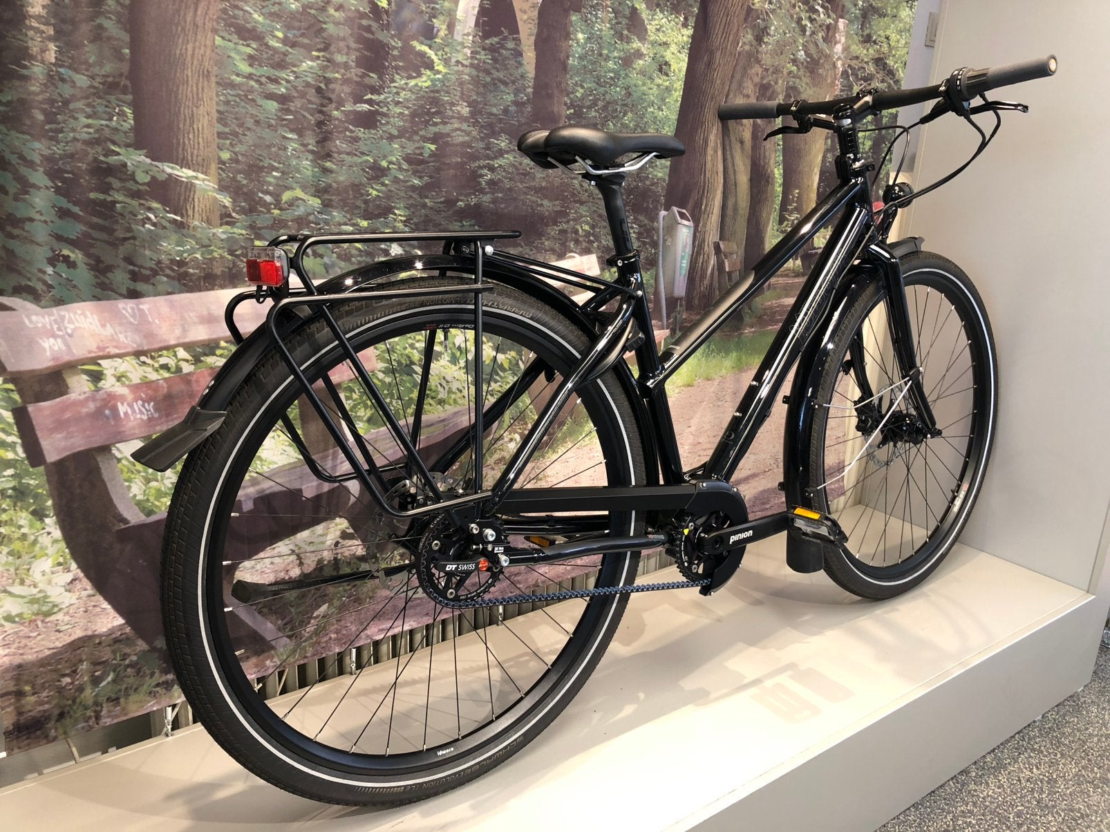 Idworx OPinion Lady 48 cm Pinion C12 Riem Shimano hyd. Son, Fietsen en Brommers, Overige merken, ., 47 tot 50 cm, Ophalen of Verzenden