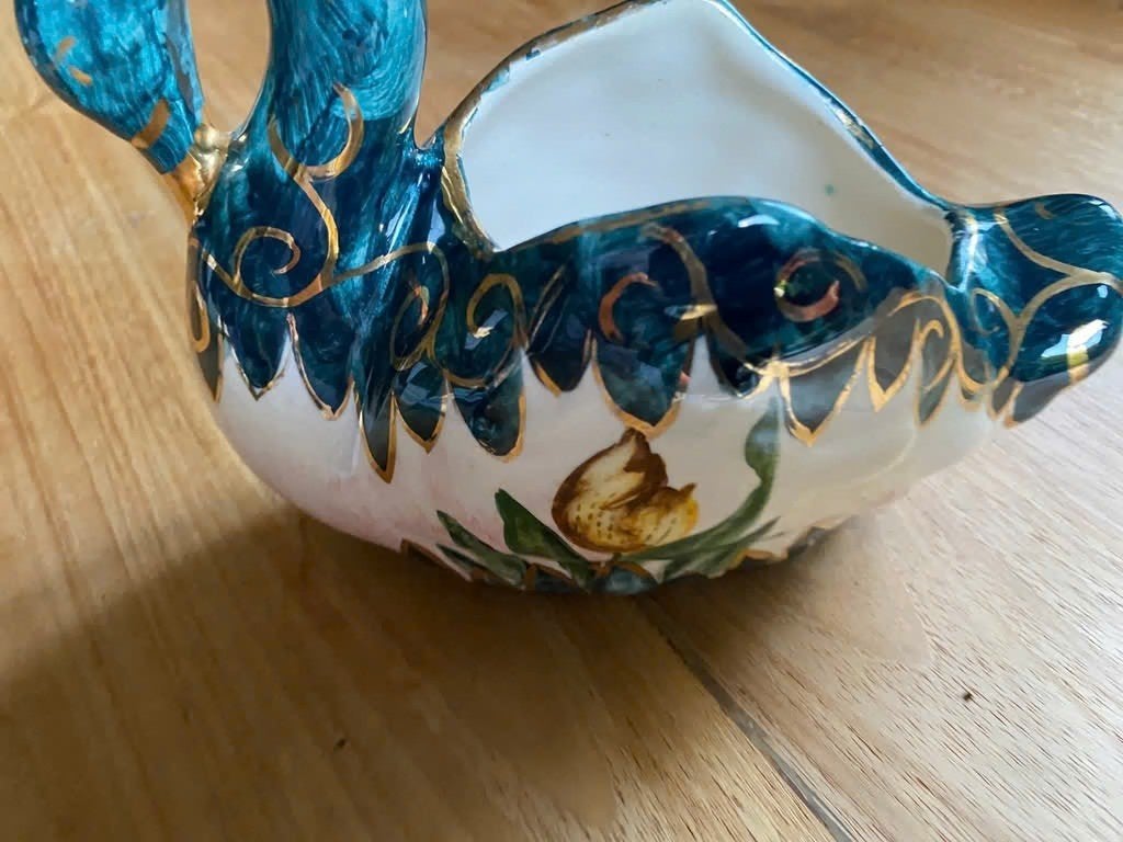 Sierlijke Zwaan -handbeschilderd, Ophalen of Verzenden