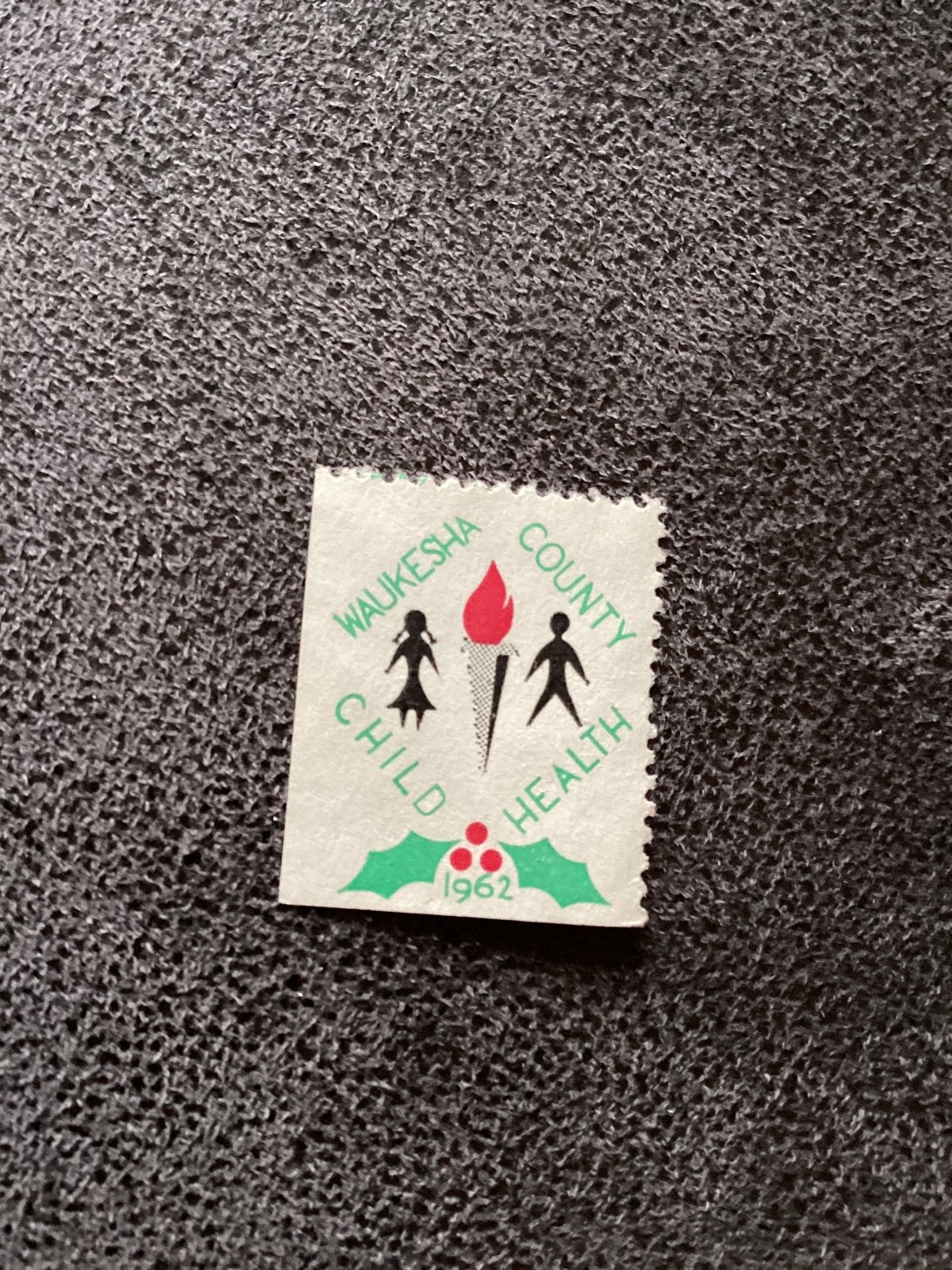 Waukesha County Child Health Kerstzegel 1962, Ophalen of Verzenden, Postfris