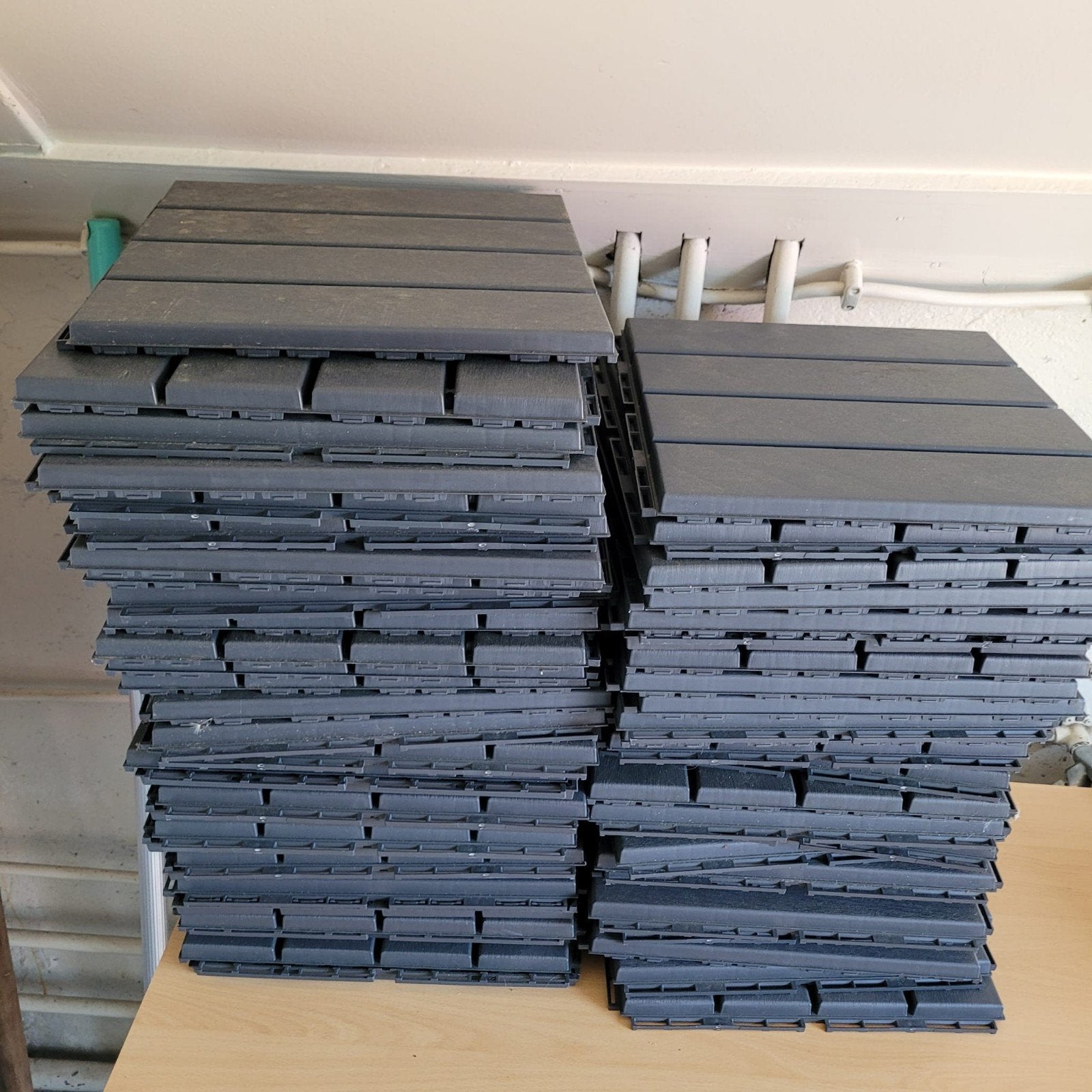 Terras tegels Ikea runnen, Ophalen, Nieuw, Hout