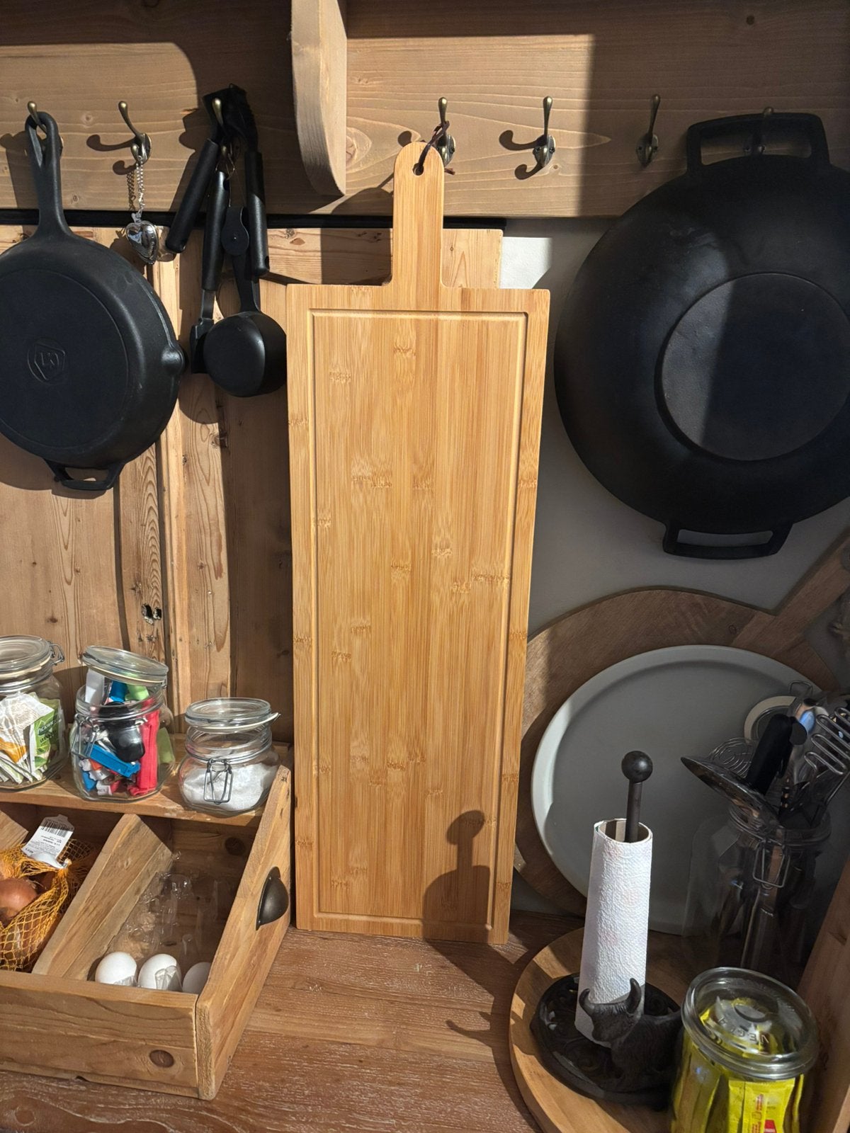 Borrelplank, Huis en Inrichting, Ophalen, Nieuw, Hout