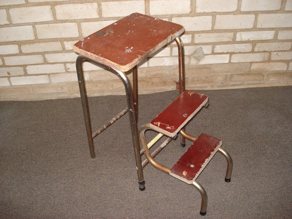 keukentrap inklapbaar   oudje, Ophalen, Gebruikt, Trap, Opvouwbaar of Inschuifbaar