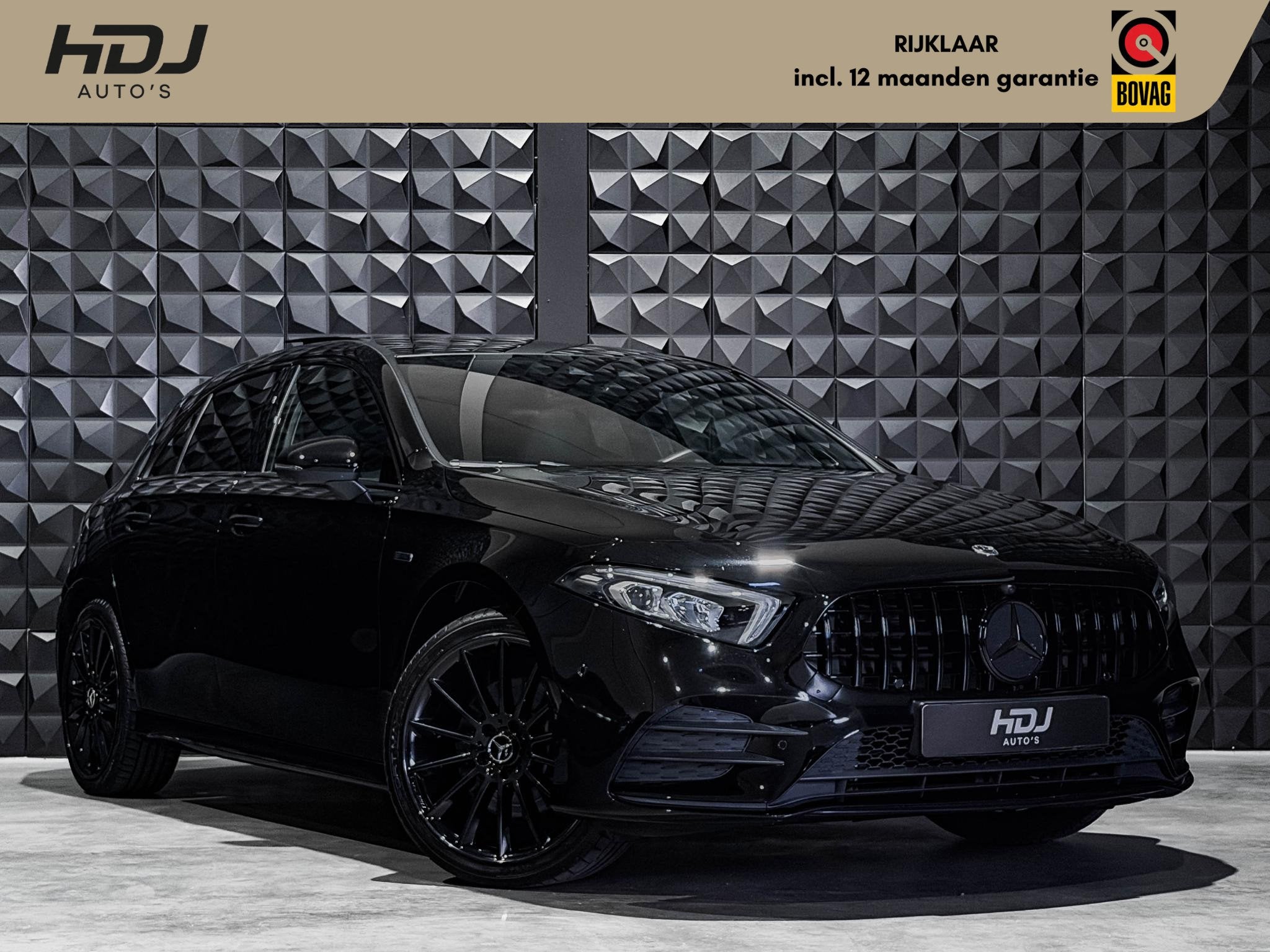 Mercedes-Benz A-klasse 250 e AMG Line | Pano | 19"| Topv. |, Auto's, 12 maanden, Gebruikt, Euro 6, 4 cilinders