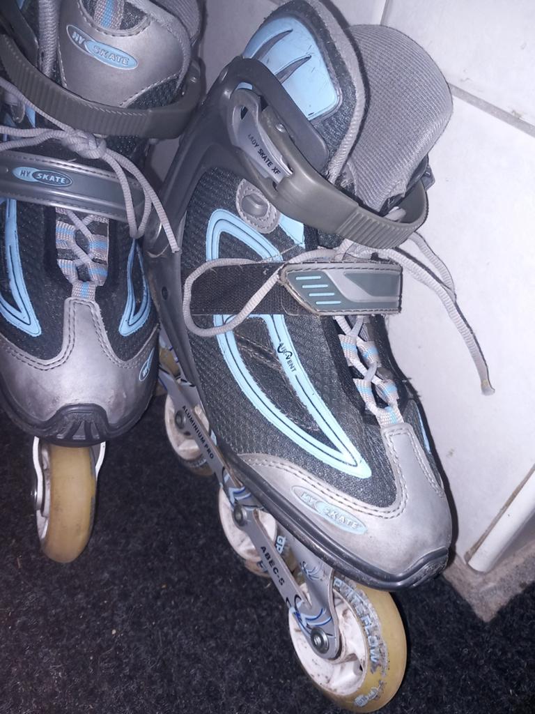 Gebruikte skeelers maat 40 - Hy Skate Lady Skate XF, Sport en Fitness, Gebruikt, Inline skates 4 wielen, Dames, Ophalen