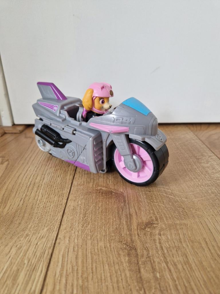 Paw Patrol Skye motor met pup, Ophalen of Verzenden, Zo goed als nieuw
