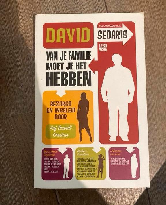 David Sedaris - Van je familie moet je het hebben, Boeken, Ophalen, Zo goed als nieuw, David Sedaris