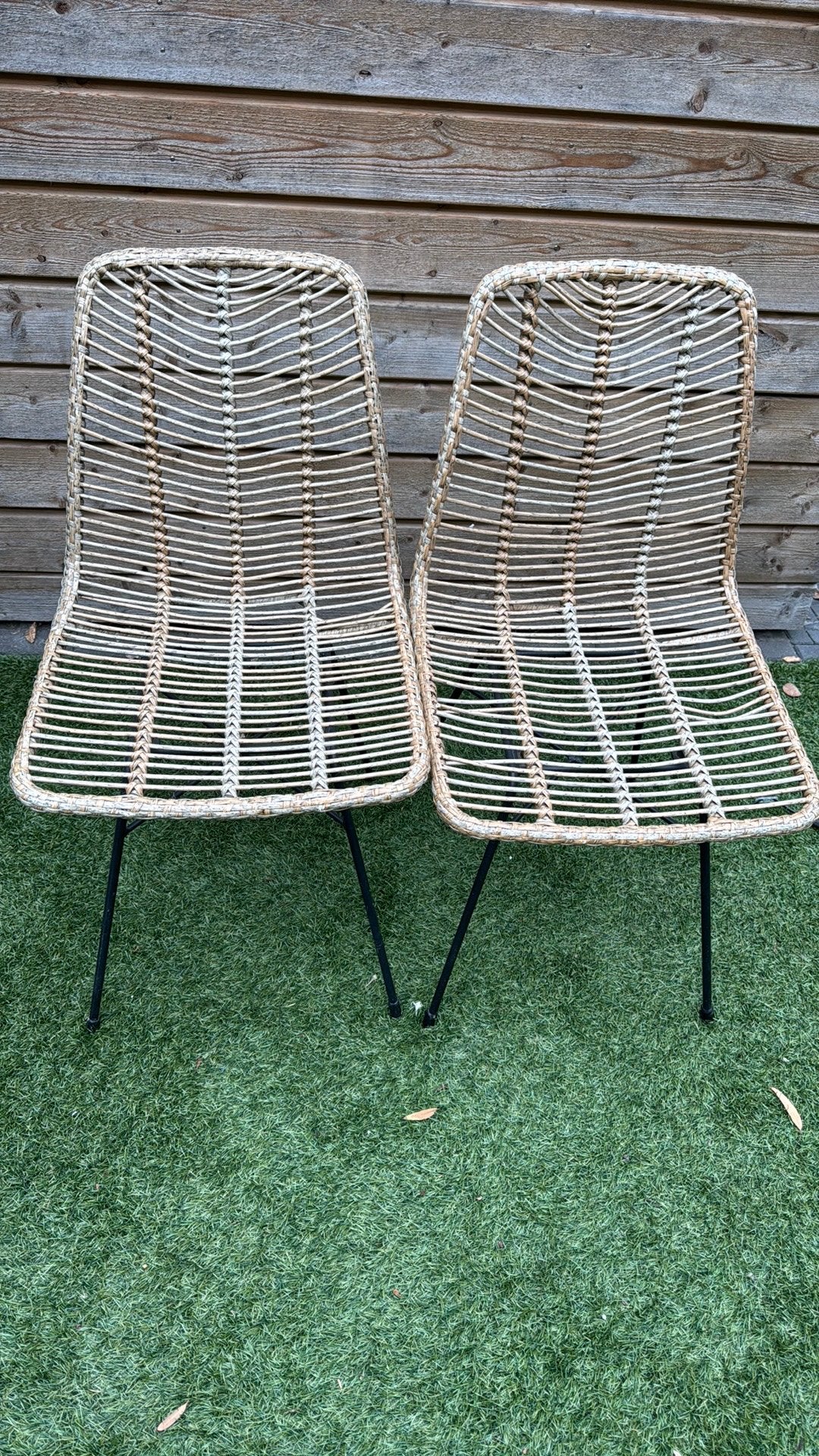 3 tuinstoelen, Ophalen of Verzenden, Gebruikt