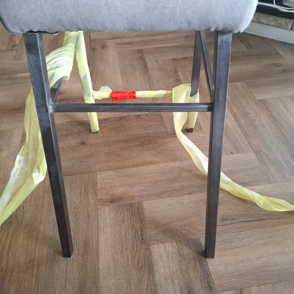 Foto 8 van NIEUWE mooie set van 2 barkrukken/barstoelen