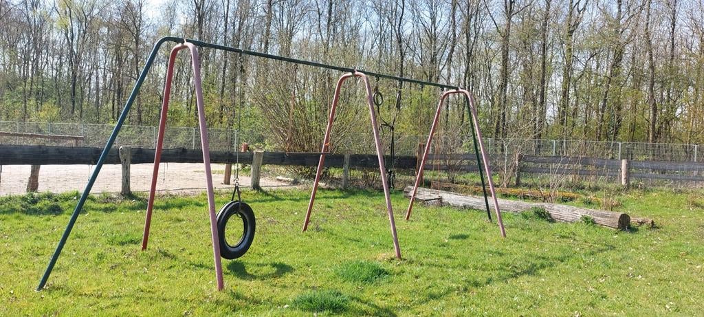 Klimrek speeltoestel schommel rekstok ringen, Ophalen, Schommel