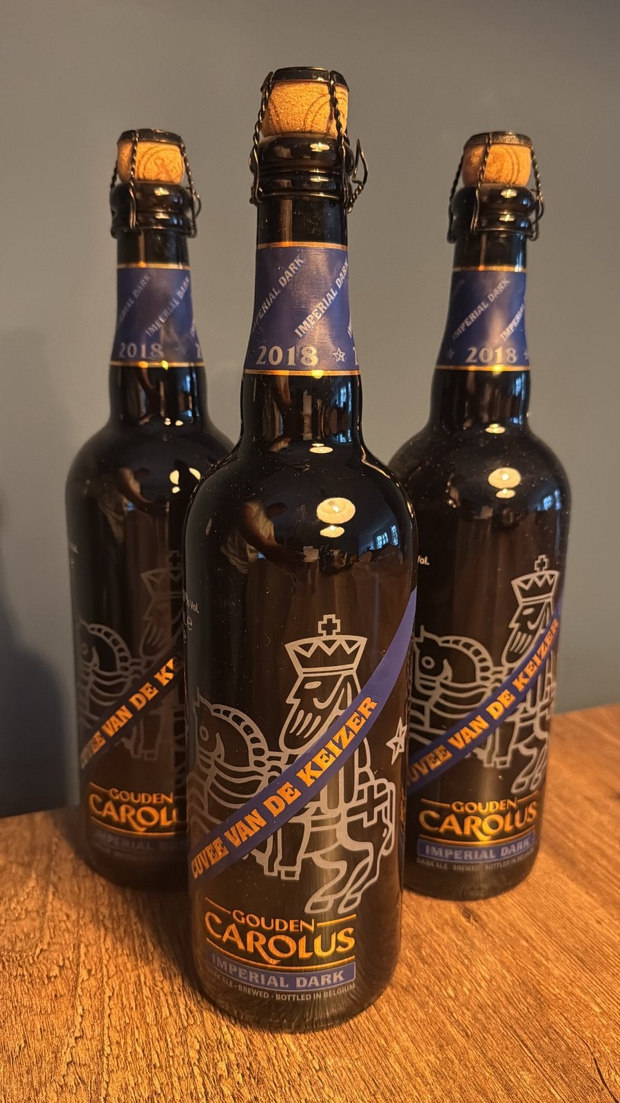 Gouden Carolus Imperial Dark 2018 - fles 75 cl, Verzamelen, Ophalen of Verzenden, Nieuw, Flesje(s), Overige merken