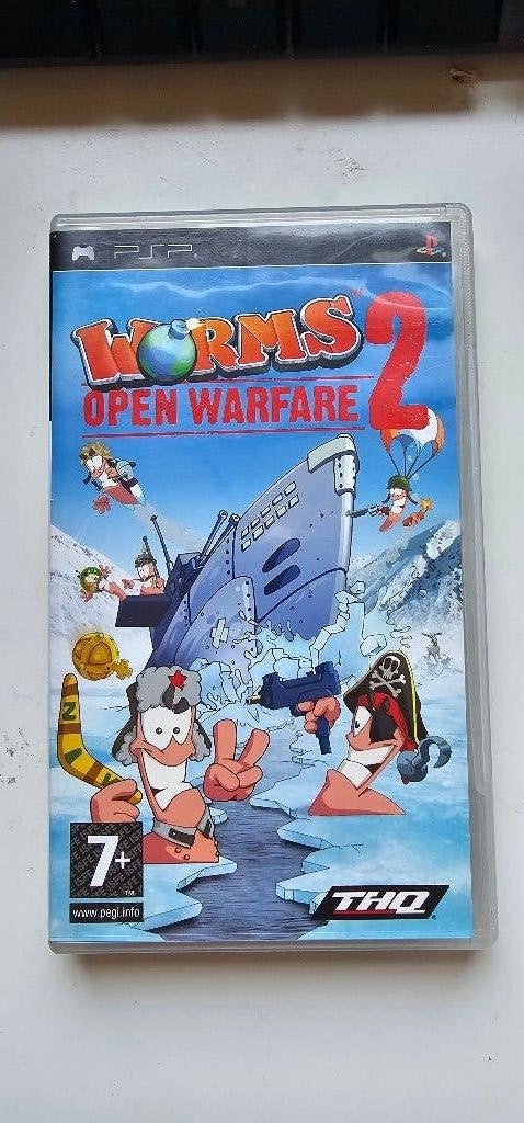 Worms 2 Open Warfare PSP, Gebruikt, Vechten, 1 speler, Ophalen of Verzenden