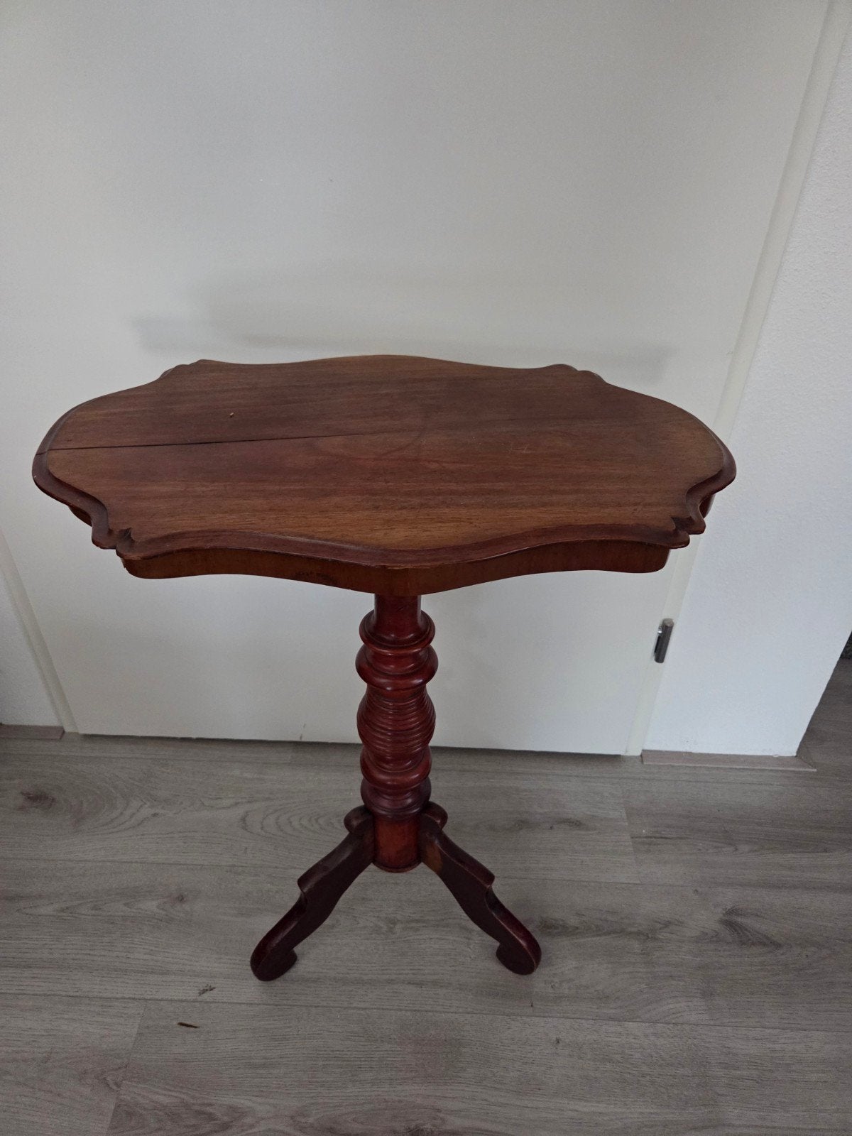 antieke bijzettafel, Ophalen, Gebruikt, 75 cm of meer, 60 cm of meer