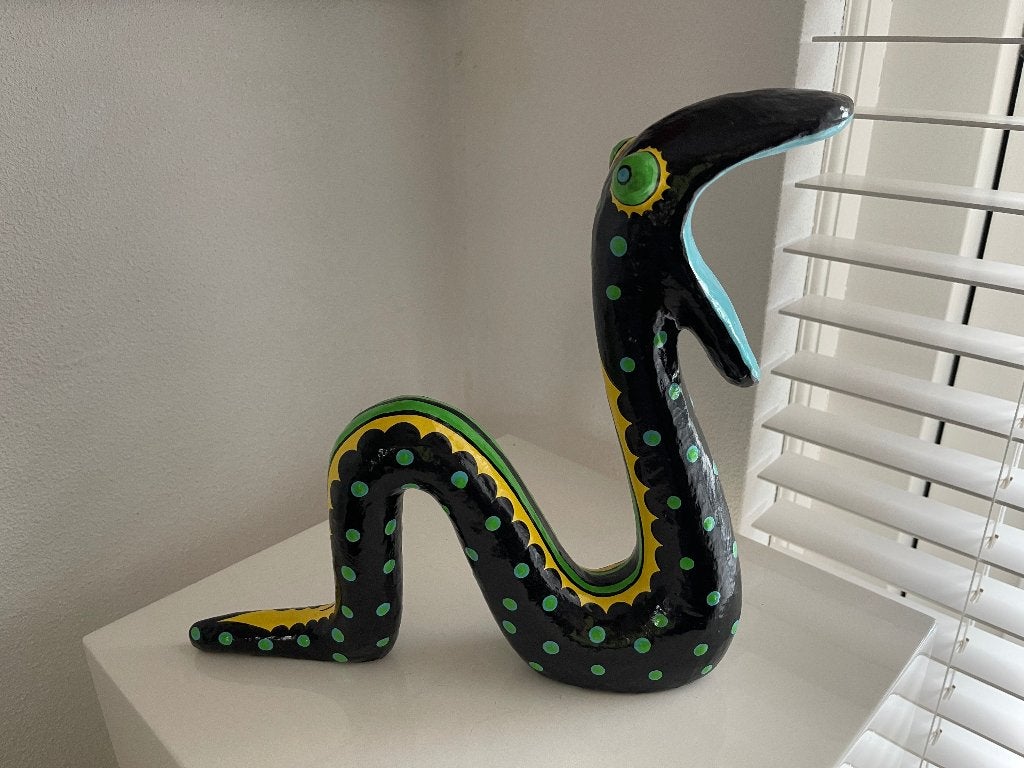 Niloc Pagen | Snake Moving, Antiek en Kunst, Overige onderwerpen, Ophalen of Verzenden, Beeld, Europa