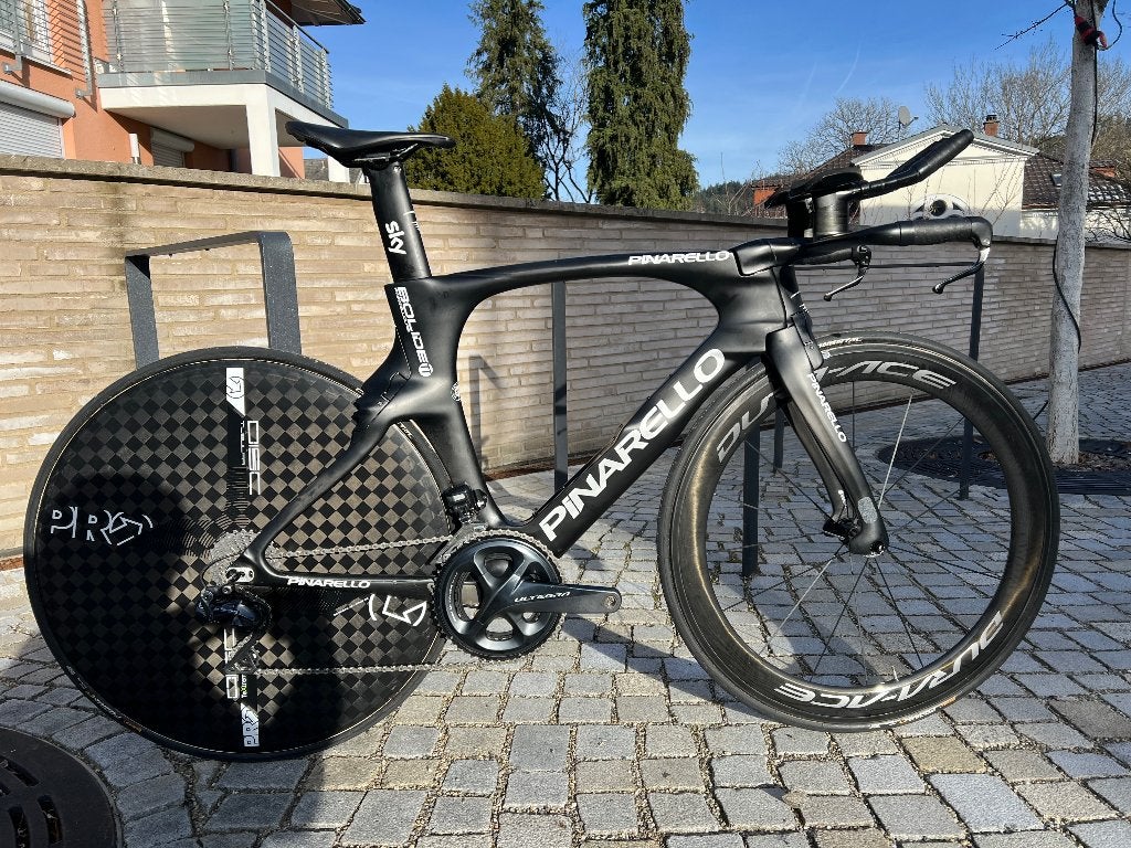 Pinarello Bolide Rim brake Shimano Ultegra Di2 maat 520, Fietsen en Brommers, Frame, Gebruikt, Carbon, Pinarello
