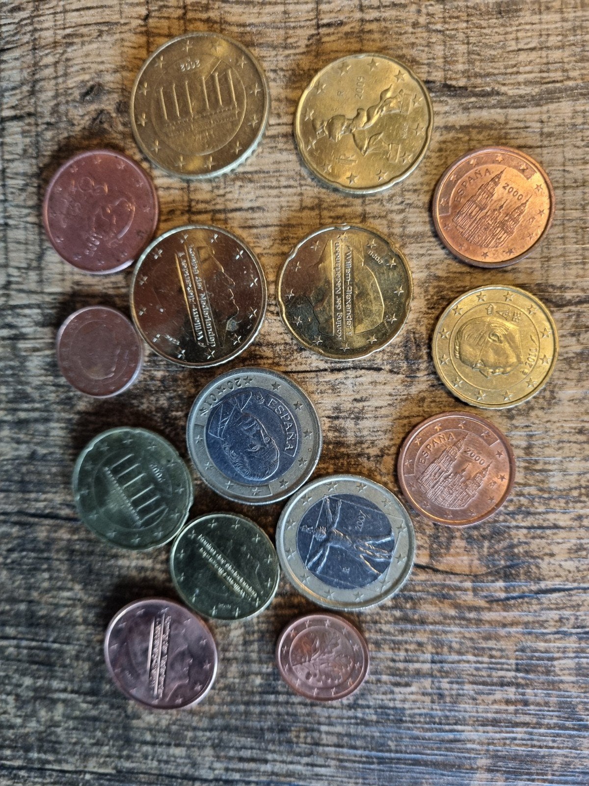 Diverse Euromunten 1 cent tot 1 euro - Verschillende Landen., Ophalen of Verzenden, Overige landen, 2 euro, Losse munt