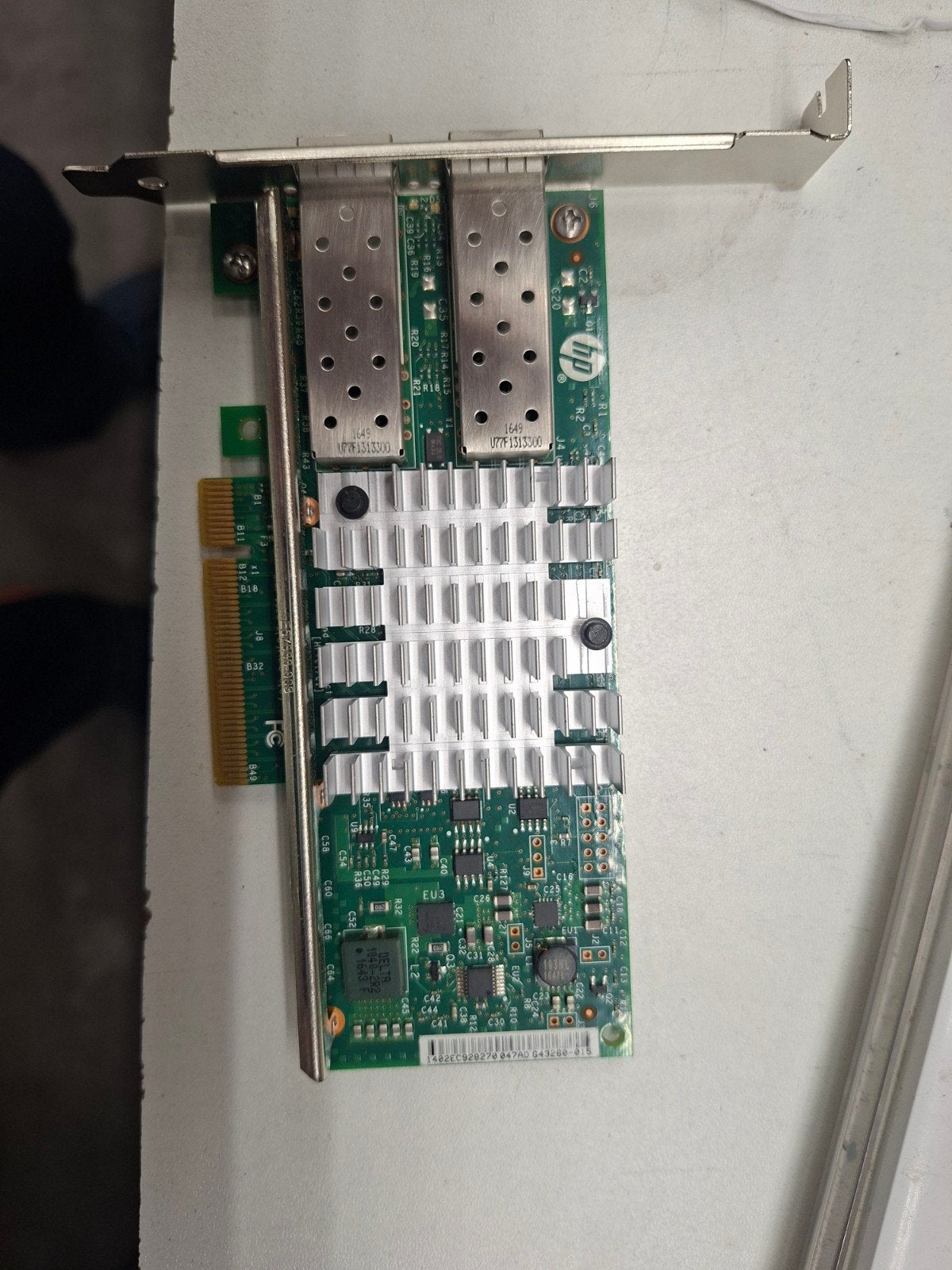 Intel x520 2x SFP+ 10G Netwerkkaart met/zonder SFP+ modules, Computers en Software, Netwerkkaarten, Gebruikt, Intel, Onbekend