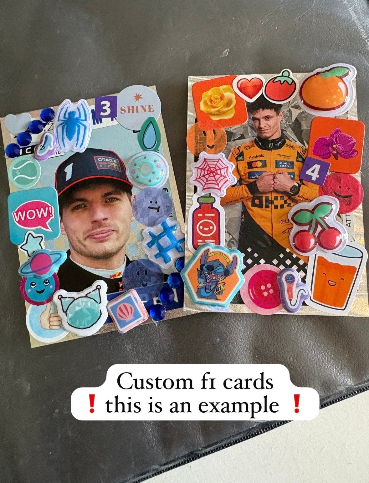 Custom F1 Kaarten, Verzenden, Nieuw, Overige sporten, Poster, Plaatje of Sticker