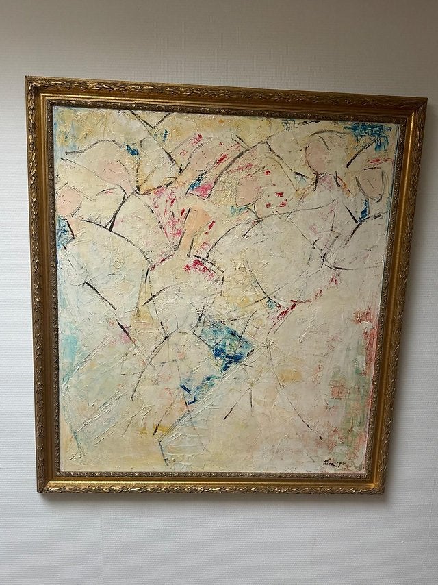 Olieverf schilderij Vion de Swart, Ophalen of Verzenden