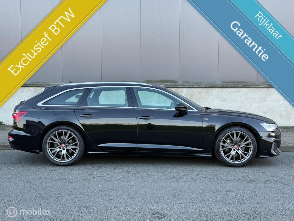 Audi A6 Avant, 45 TFSI S line edition | Virt Cockpit, PDC, C, Gebruikt, Euro 6, 4 cilinders, Zwart