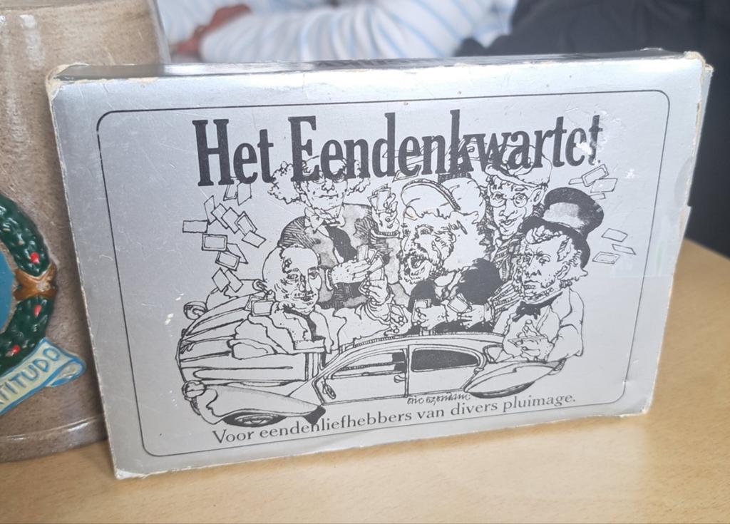 Lelijke eend 2CV Citroën kwartetspel 1968 Eric Ezendam, Ophalen of Verzenden, Gebruikt, Auto's