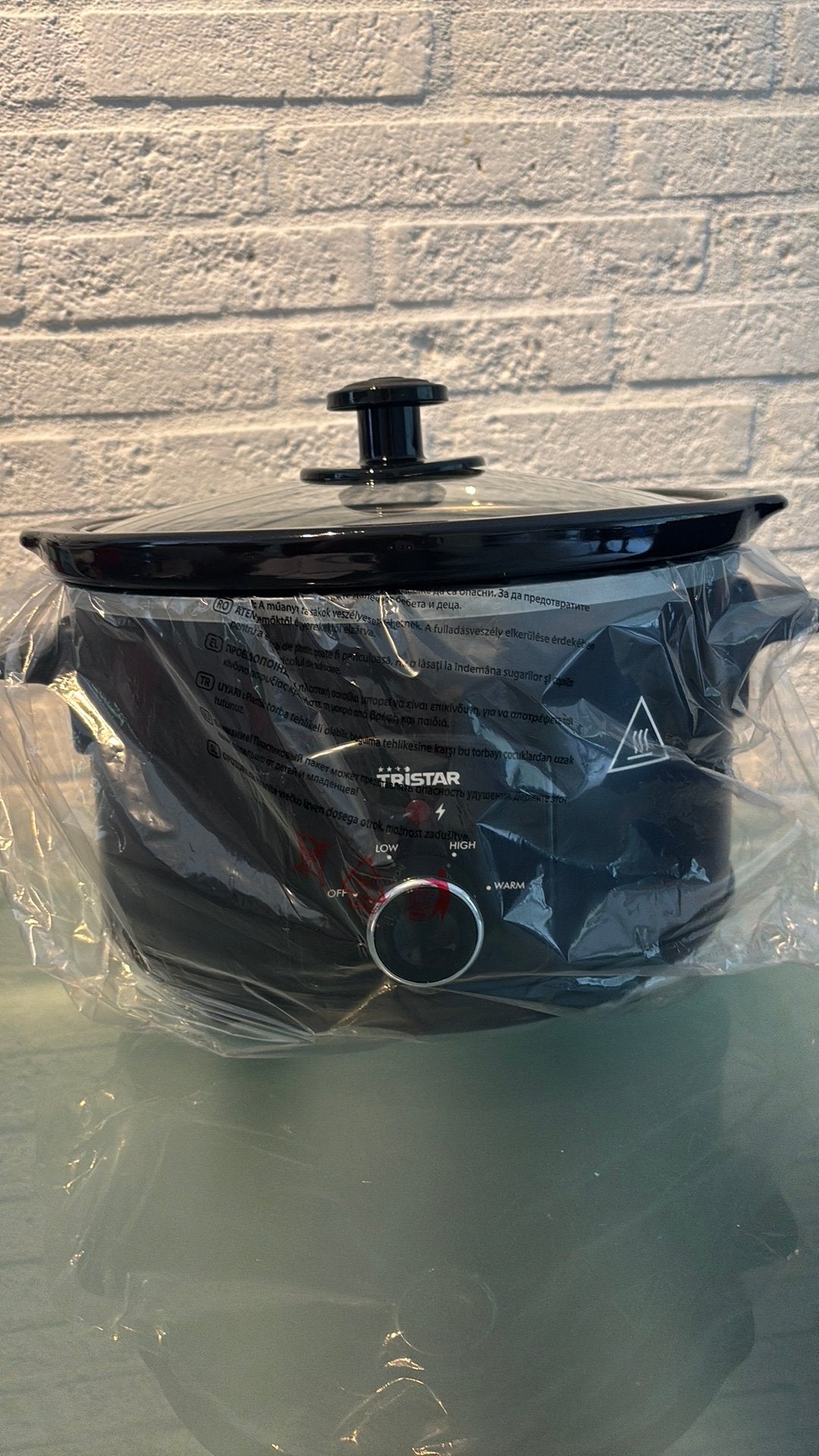 Tristar Slowcooker 3,5 liter - Nieuw, Ophalen, Vaatwasmachinebestendig, Nieuw