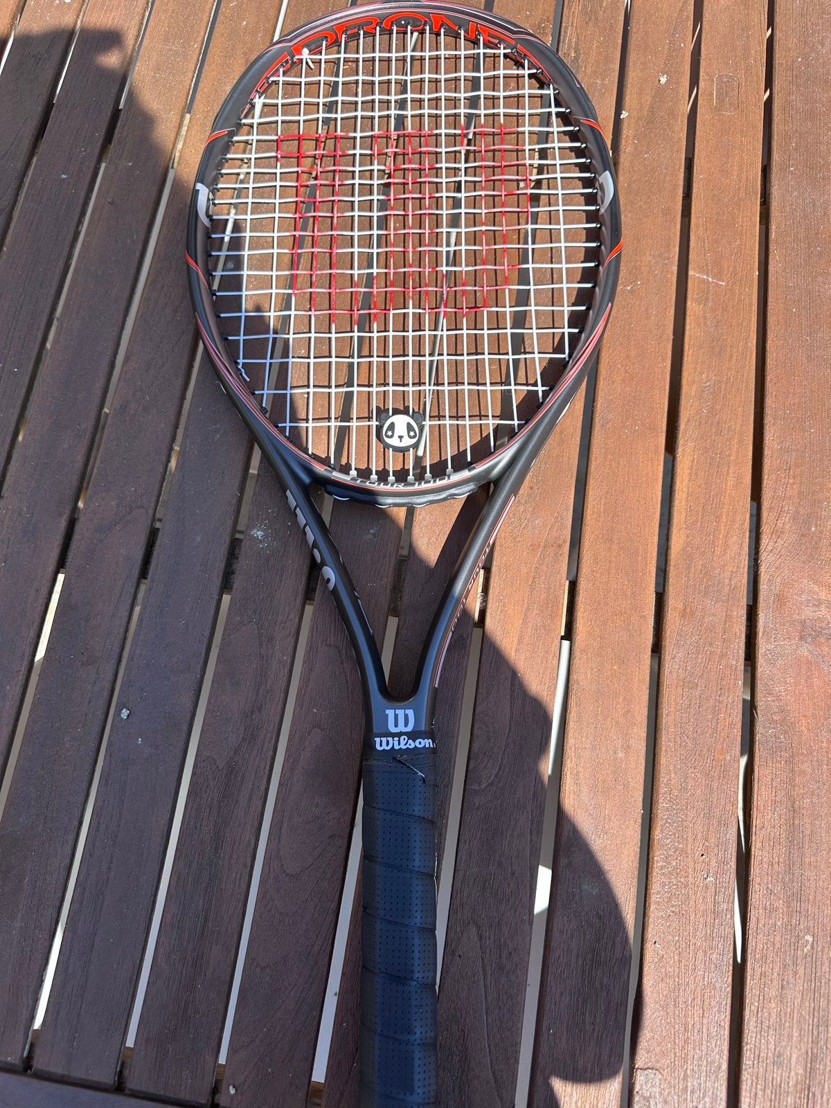 Twee  tennisrackets: Wilson Drone Tour 100 en Head Pacific, Ophalen, Gebruikt, Wilson, Racket