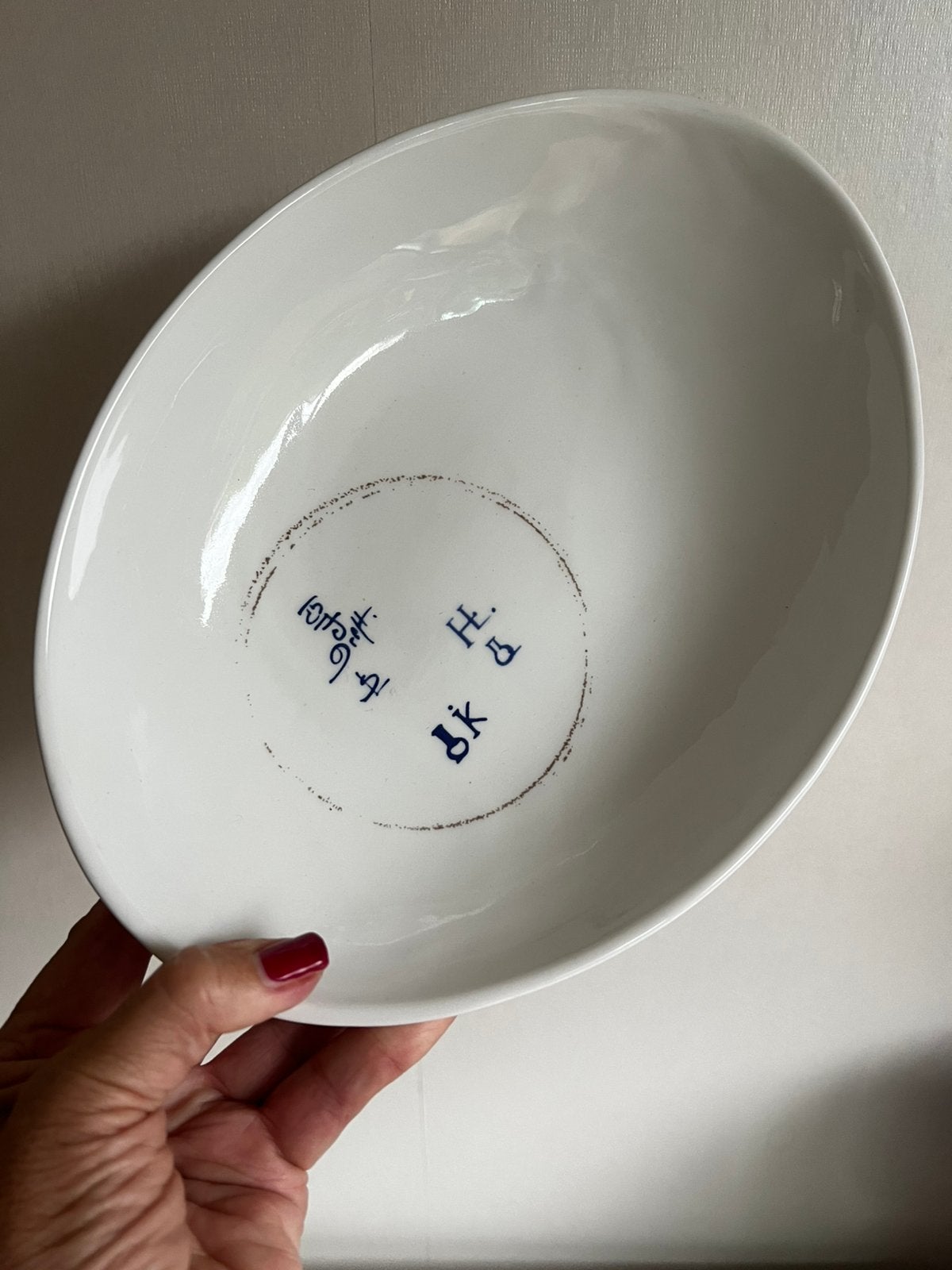 Dutch Design Royal Delft Schaal Jacob de Baan–Margrit Seland, Ophalen of Verzenden
