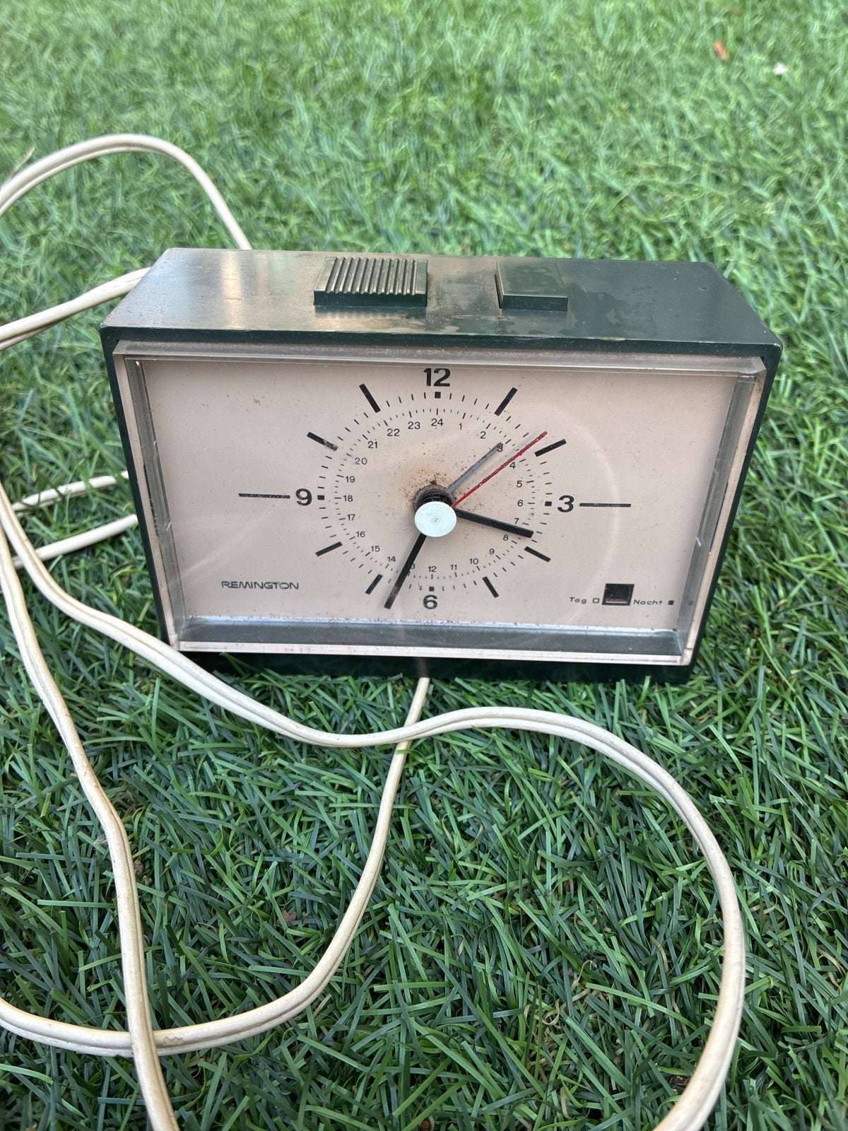Vintage Remington Multi-Wekker - Werkend en Getest, Antiek en Kunst, Ophalen of Verzenden